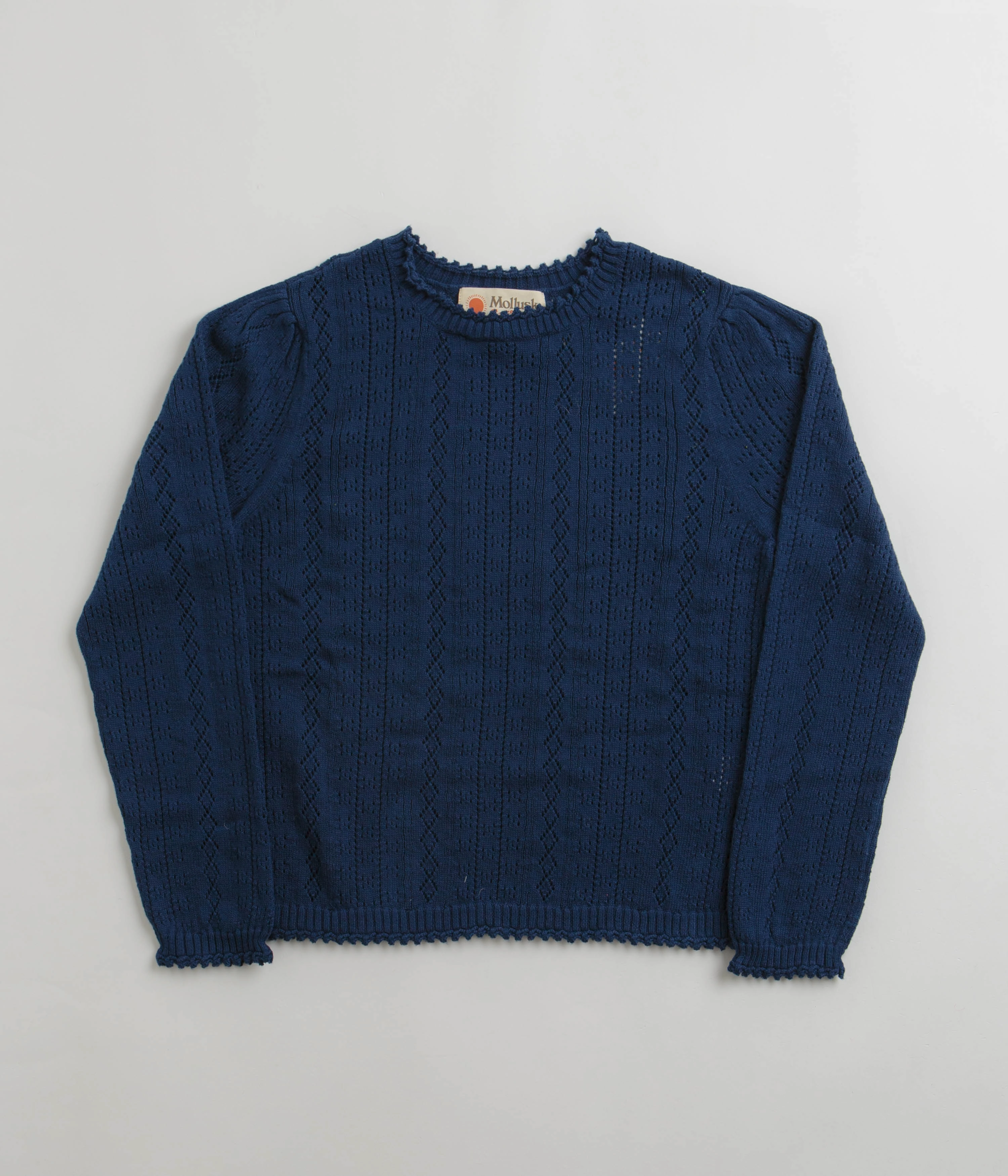 Mollusk Womens Juliette T-Shirt - Navy Weekend Essential Relaxed and Easy