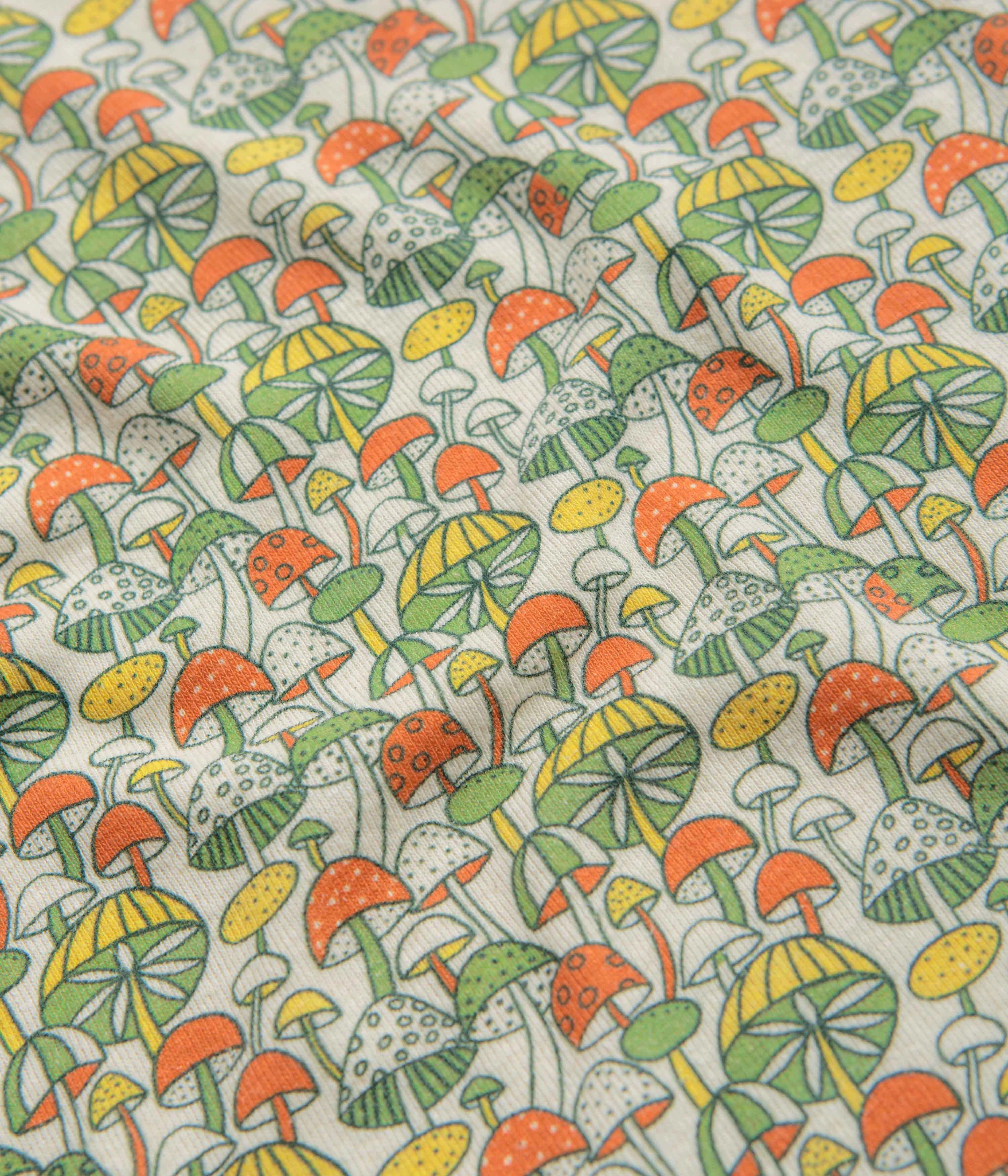 High Density Weave Chic Cut Mollusk Womens Scoop Ribsy T-Shirt - Green Mushroom