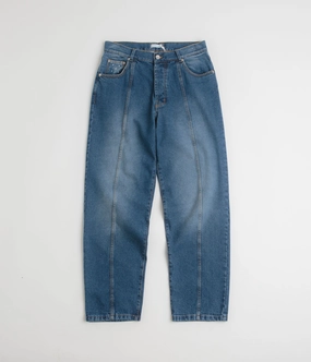Pop Trading Company DRS Denim Seam Pants - Washed Denim Airy Feel StaticDissipativeFabric