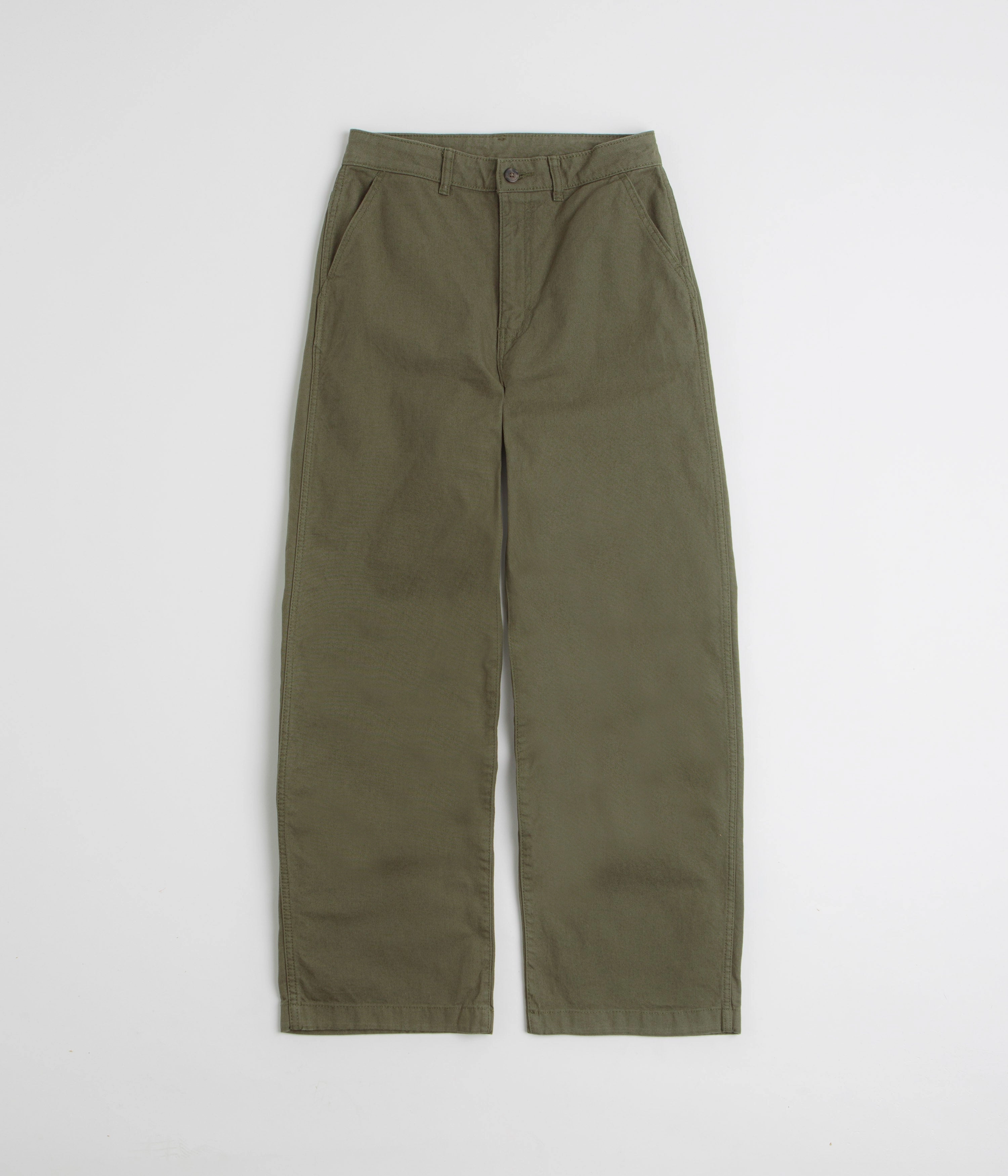Flexible Comfort Outdoor Ready Patagonia Womens Point Reyes Canvas Wide Leg Pants - Basin Green