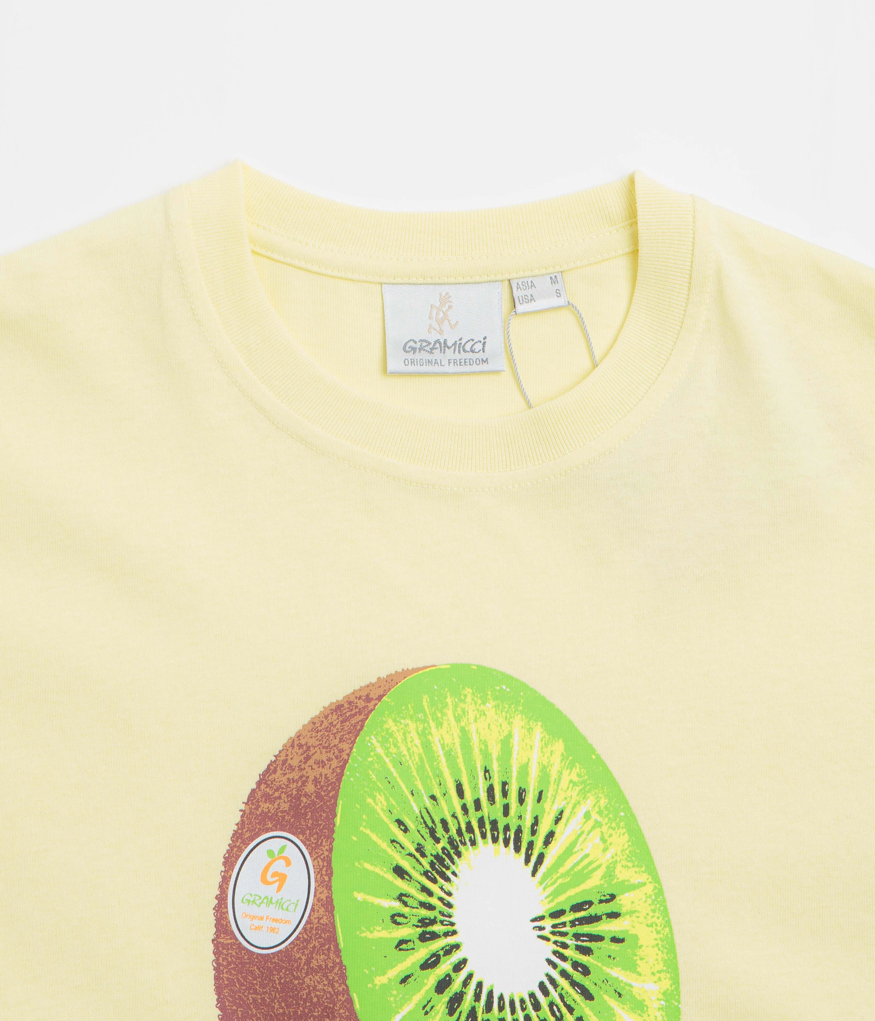 Trendy popularity Gramicci Kiwi T-Shirt - Lemon