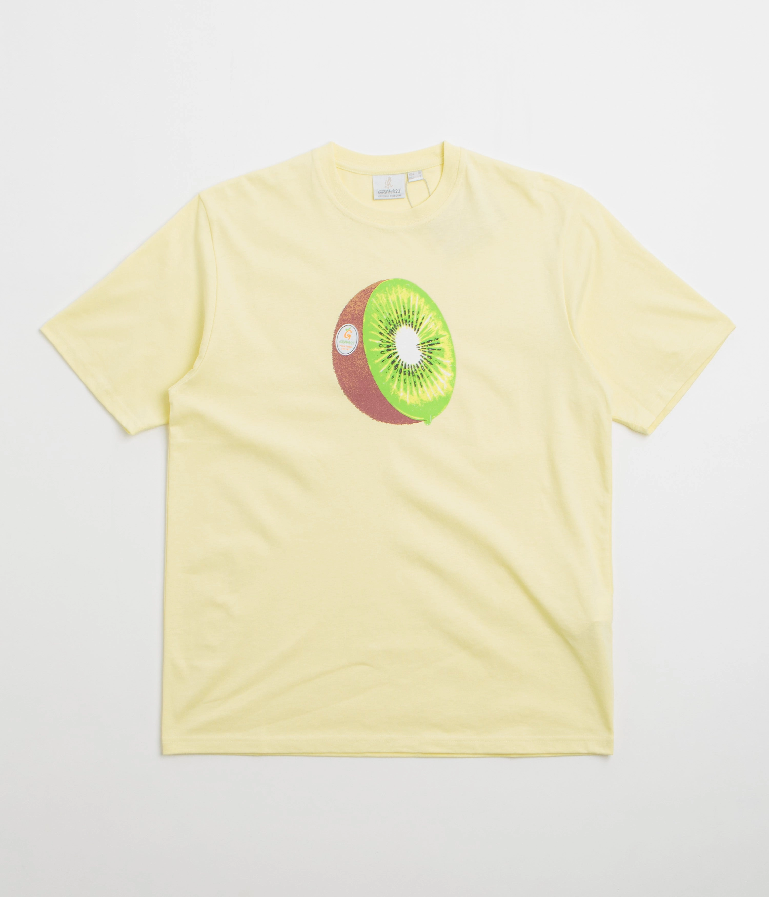 Gramicci Kiwi T-Shirt - Lemon Anti Static Fabric