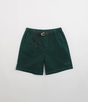 Purple Mountain Observatory Trek Shorts - Pine Green Slim Motion Fit