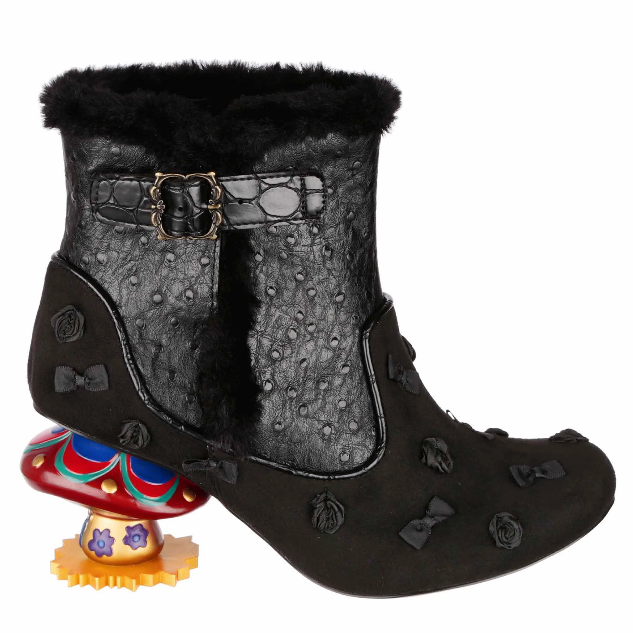 Mushroom Meadow Fashion Heels for Summer