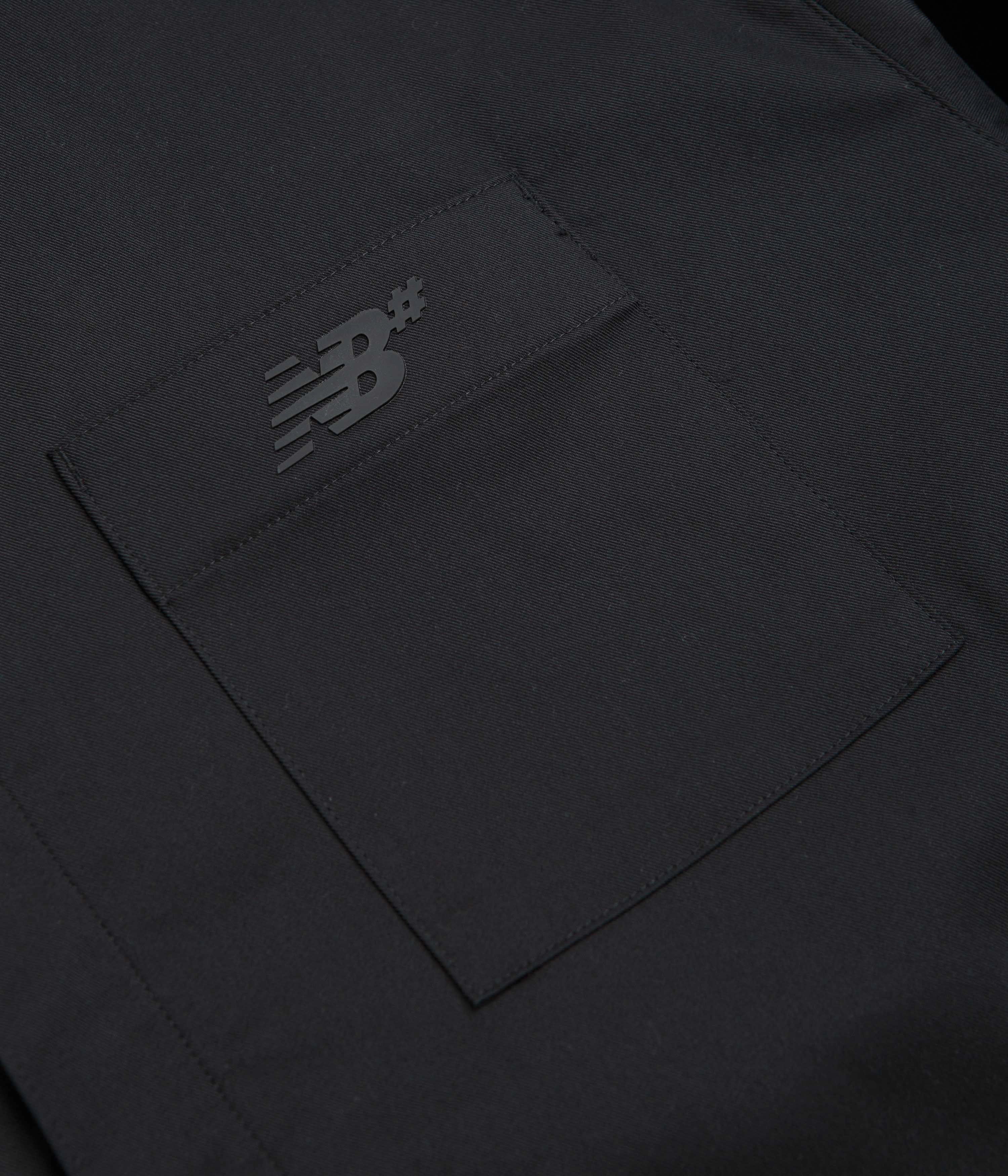 New Balance Numeric Coaches Twill Jacket - Black Noise Free Zipper