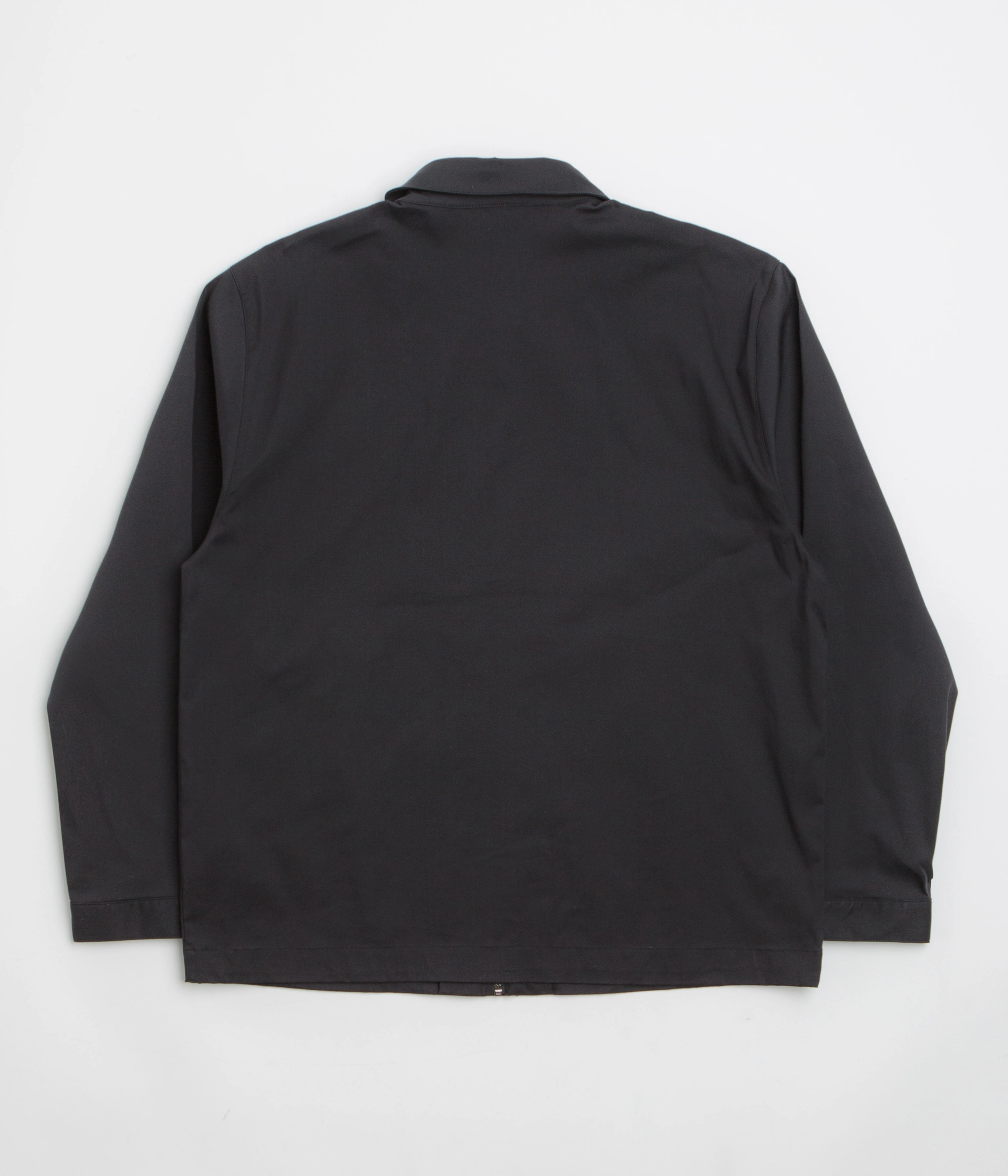 Wrinkle Free Exterior Rainy Day Option New Balance Numeric Coaches Twill Jacket - Black