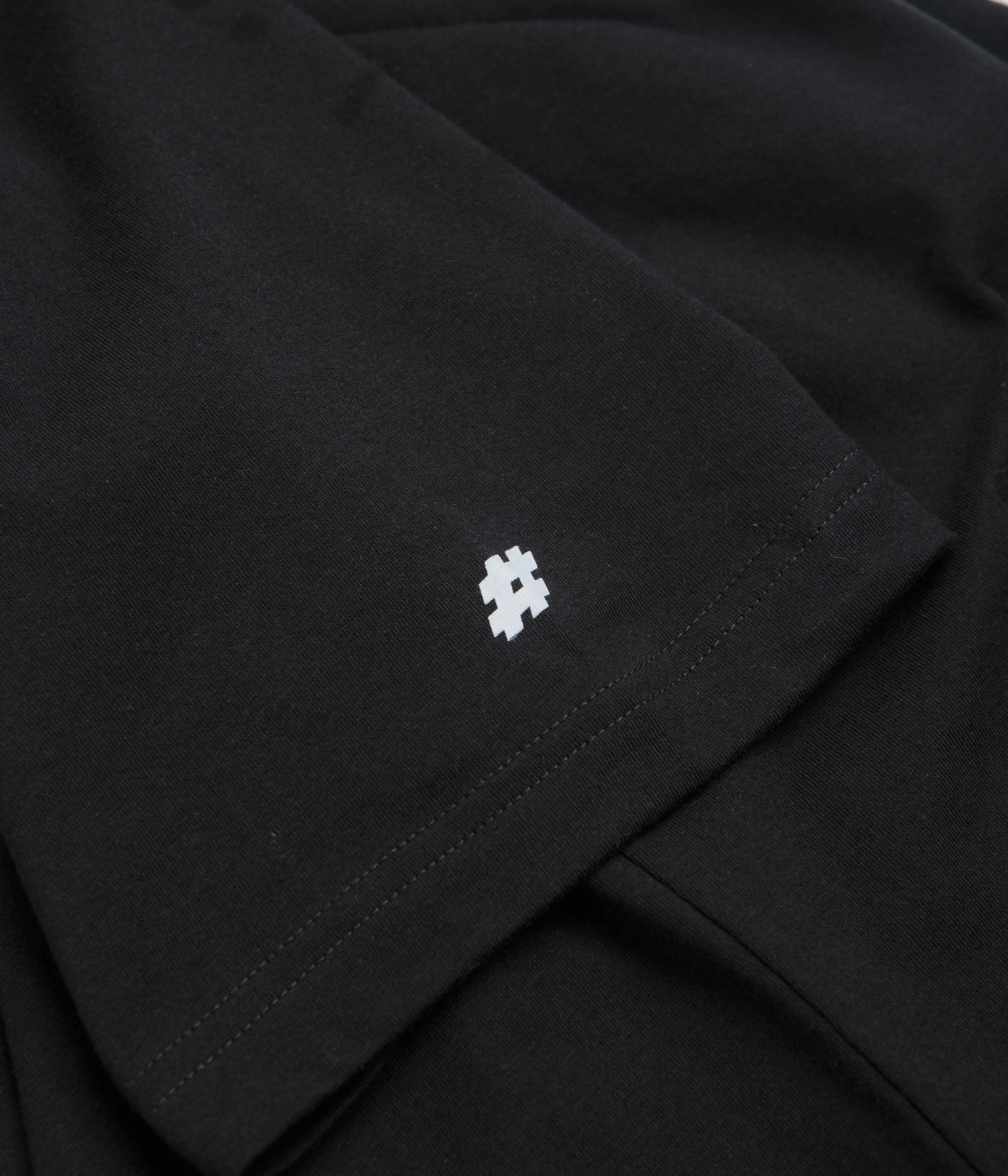 Relaxed fit style Fashion Essential New Balance Numeric Linear Logo T-Shirt - Black