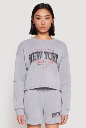 New York Athletic Dept Sweatshirt Polar region No pockets
