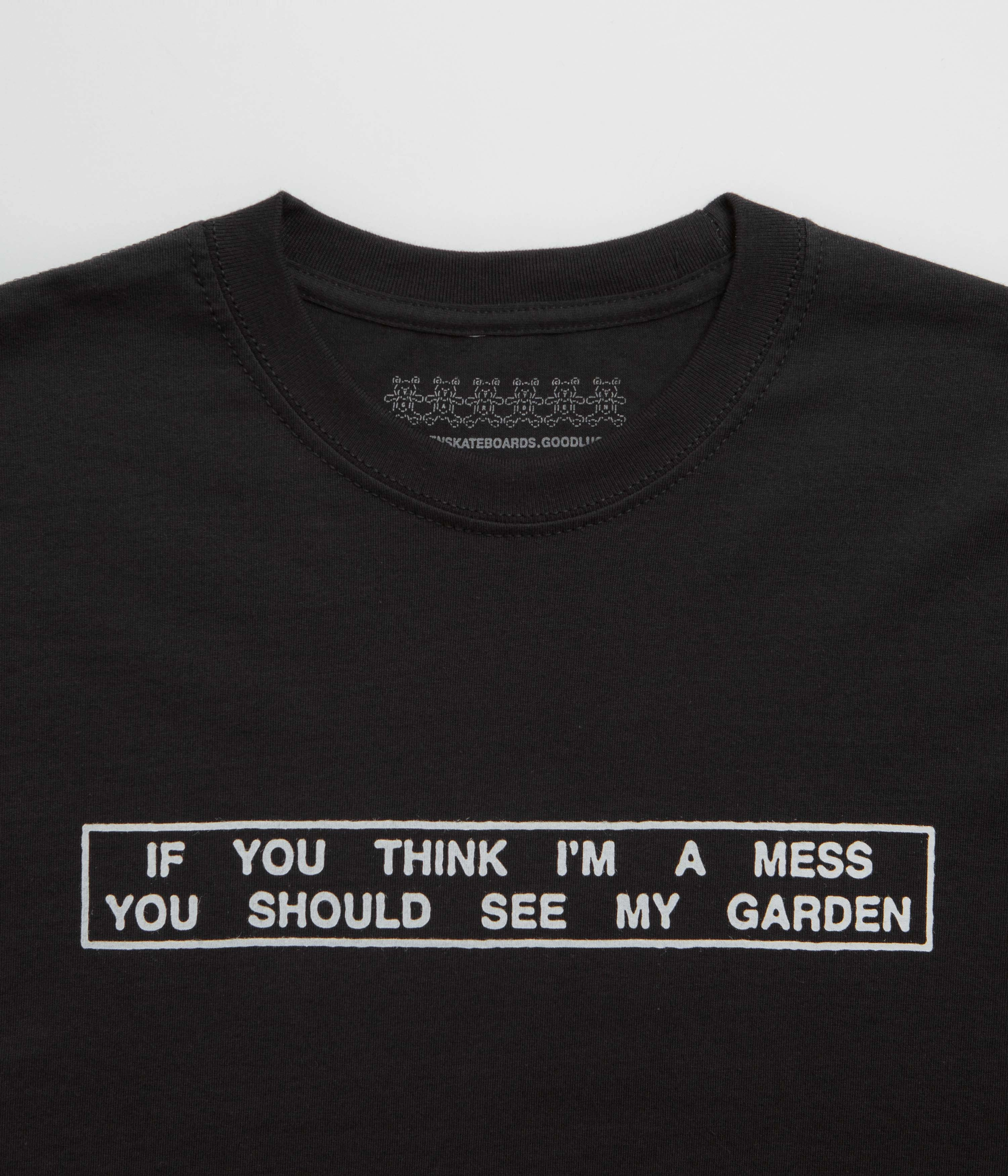 Garden Mess T-Shirt - Black AntiPilling Treatment AdvancedMoistureManagement
