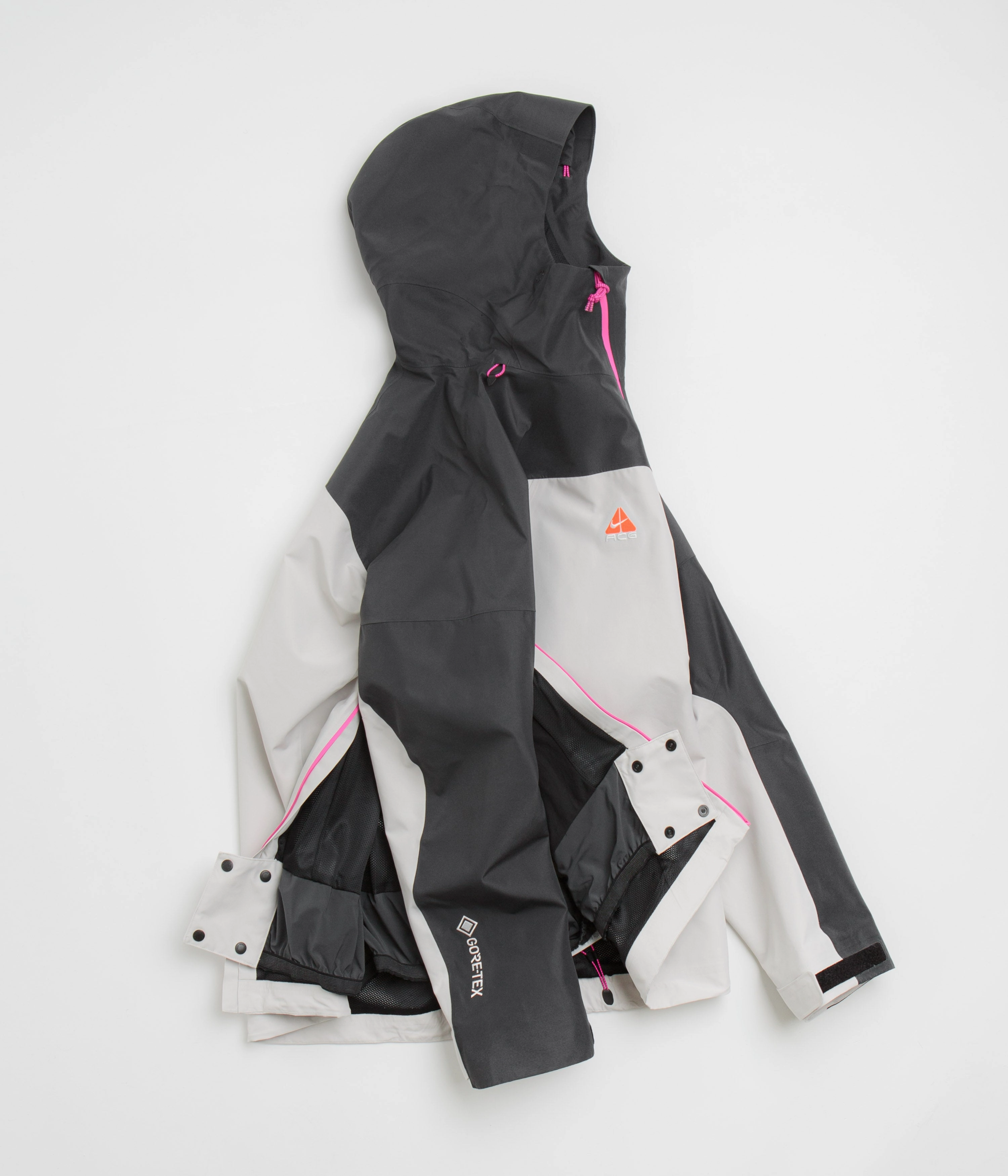 Nike ACG Chena Vortex Jacket - Light Orewood Brown / Anthracite / Summit White Clean Lines Fashion Trend