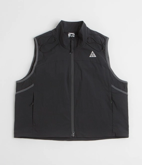 Nike ACG Death Bloom Vest - Black / Anthracite / Summit White Changeable Style QuiltedPattern