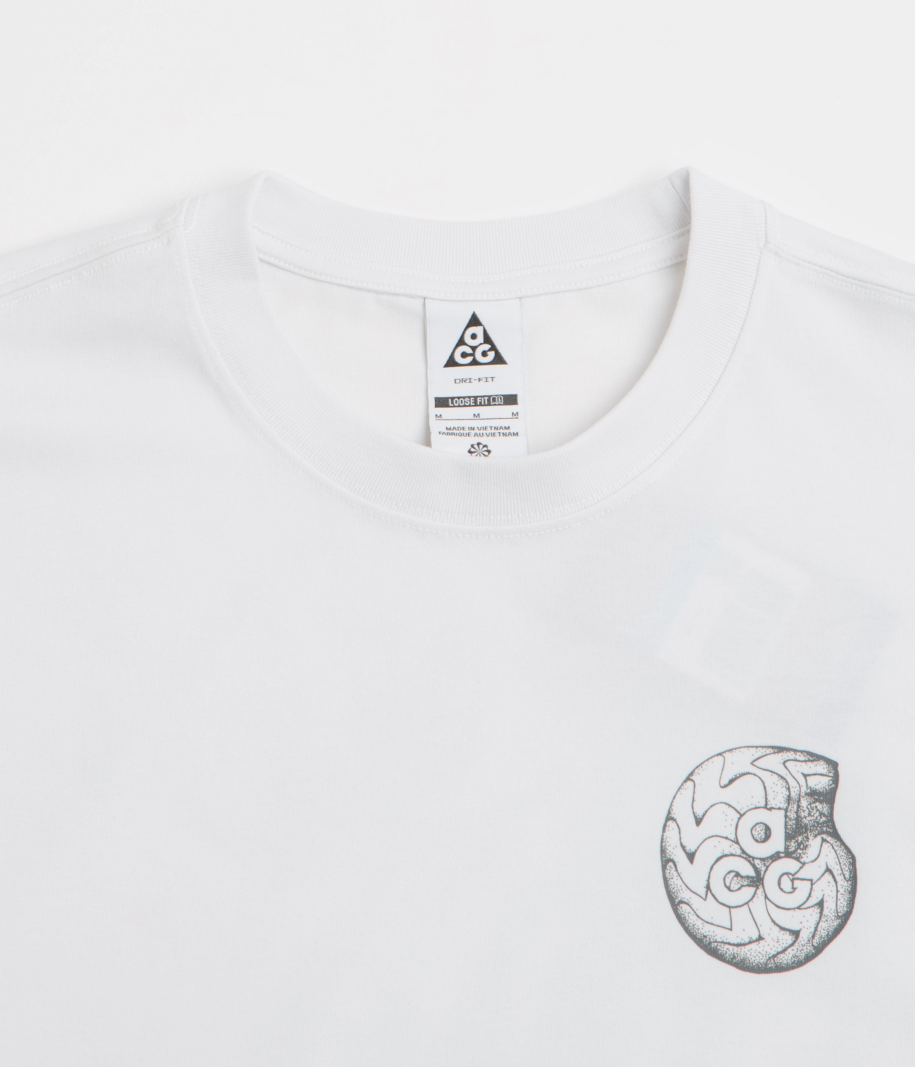 Teenager fashion Active Comfort Wear Nike ACG Fossils T-Shirt - Summit White