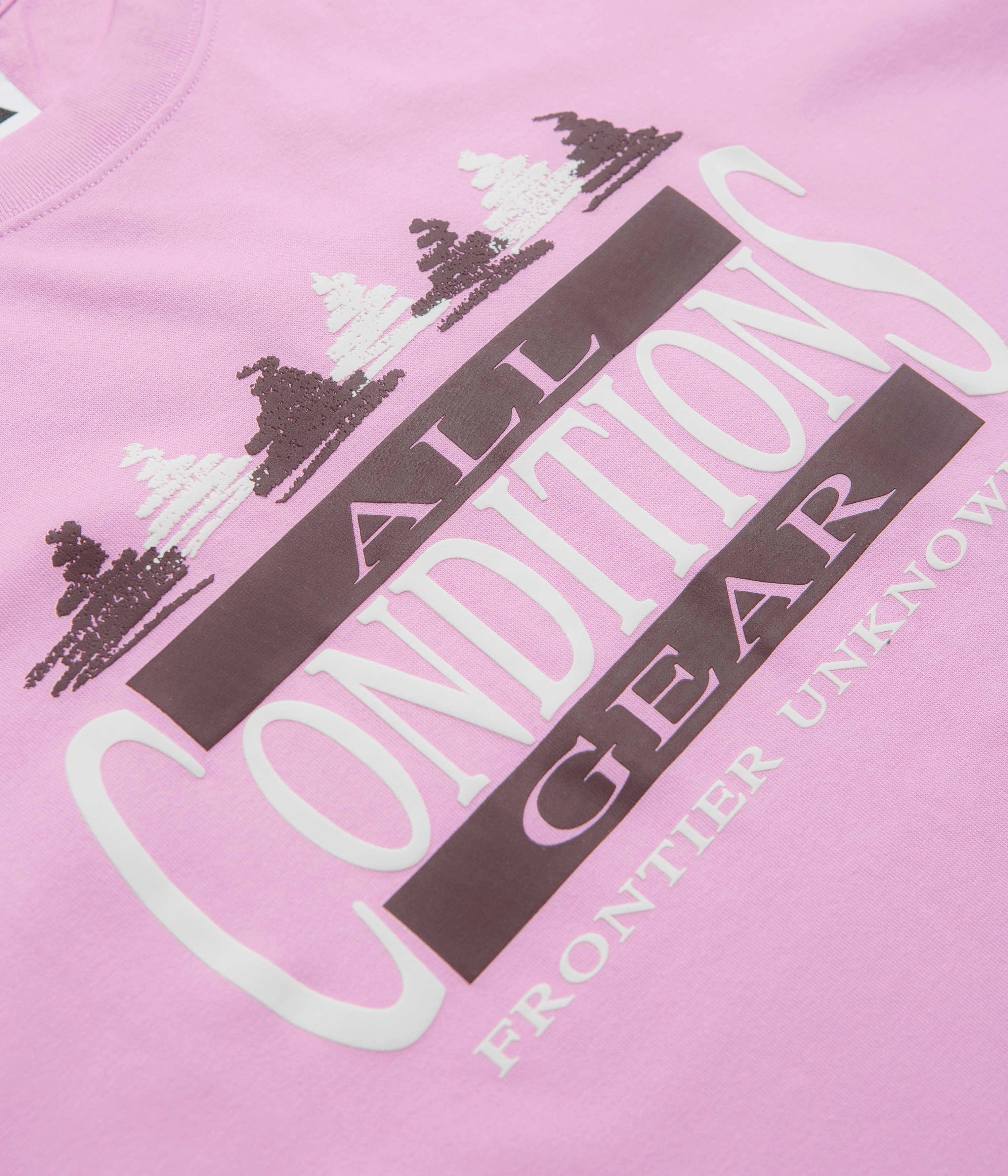 Nike ACG Frontier T-Shirt - Beyond Pink Wrinkle Resistant Material
