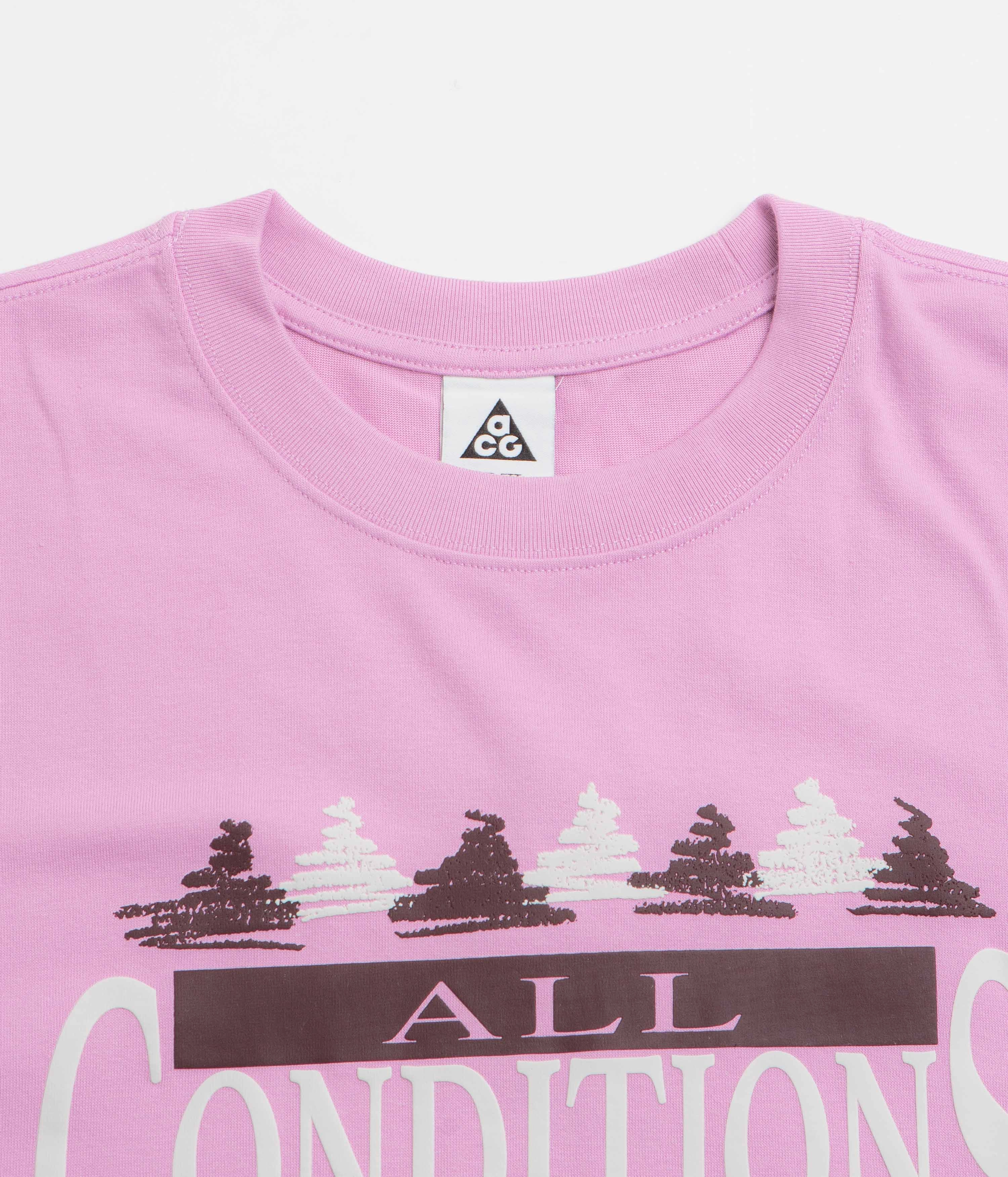 Essential Fashion Cool Layer Wear Nike ACG Frontier T-Shirt - Beyond Pink