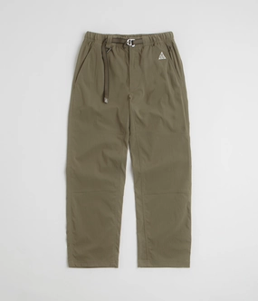 Everyday Style Casual Layer Fit Nike ACG Hiking Pants - Medium Olive / Sequoia / Summit White