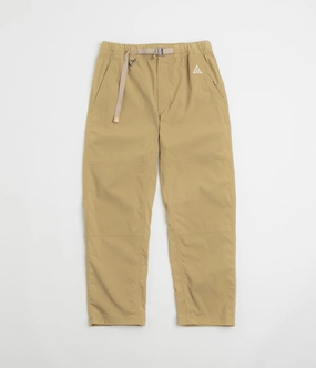 Anti Static Finish Nike ACG Hiking Pants - Parachute Beige / Summit White