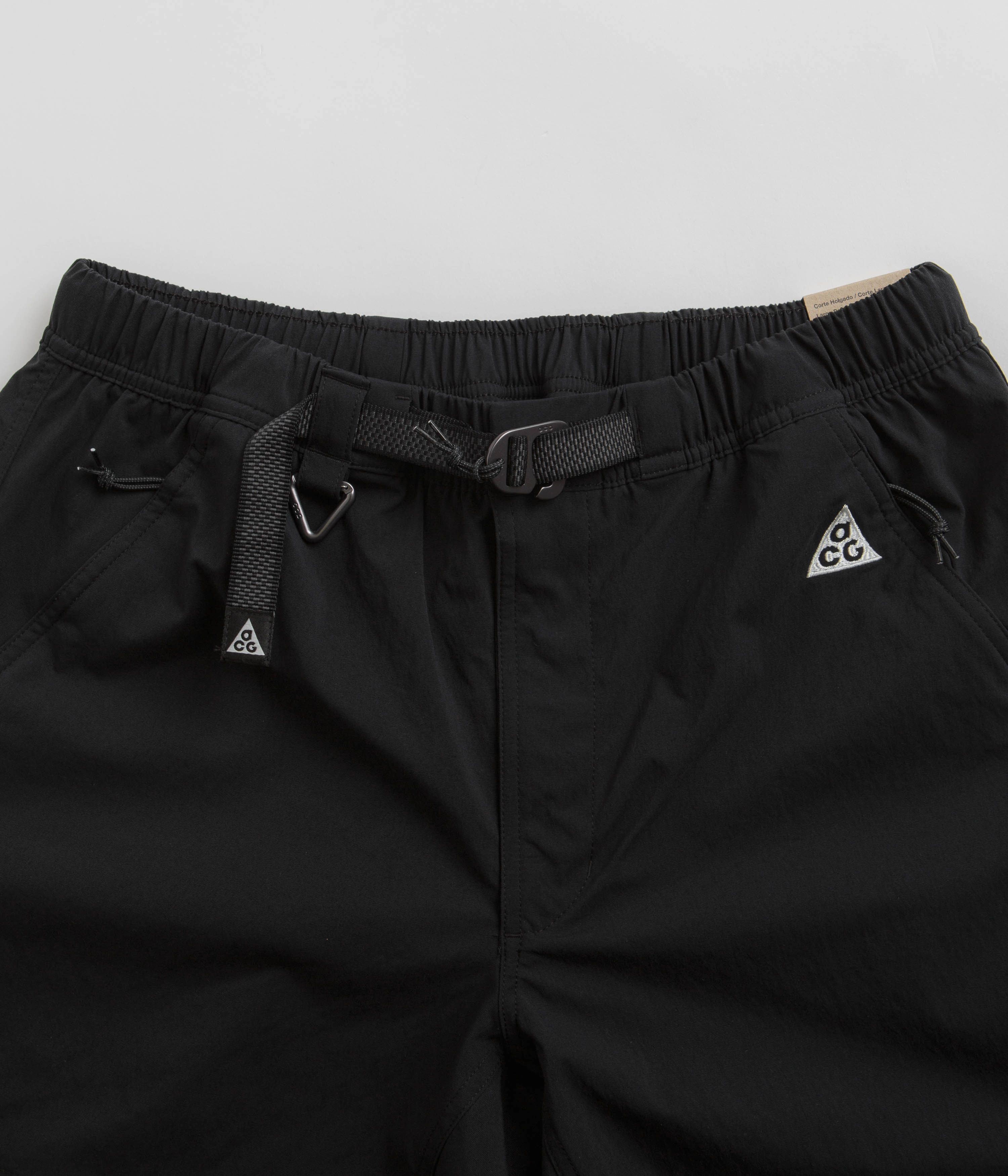 Nike ACG Hiking Shorts - Black / Anthracite / Summit White high - rise Bonded Seam Technology