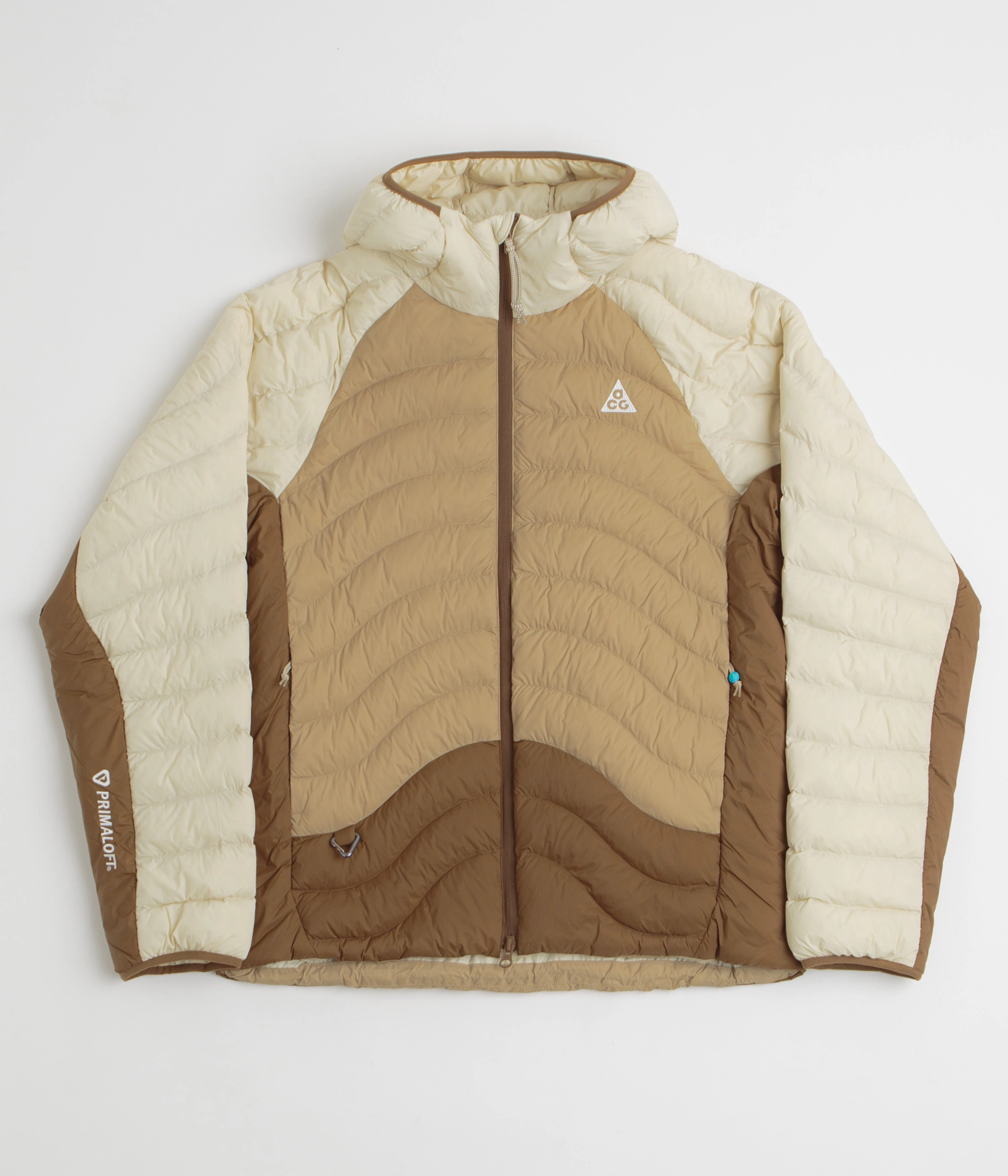 Nike ACG Lava Flow Jacket - Light Khaki / Light Khaki / Summit White Abrasion Resistant Finish Minimal Detail