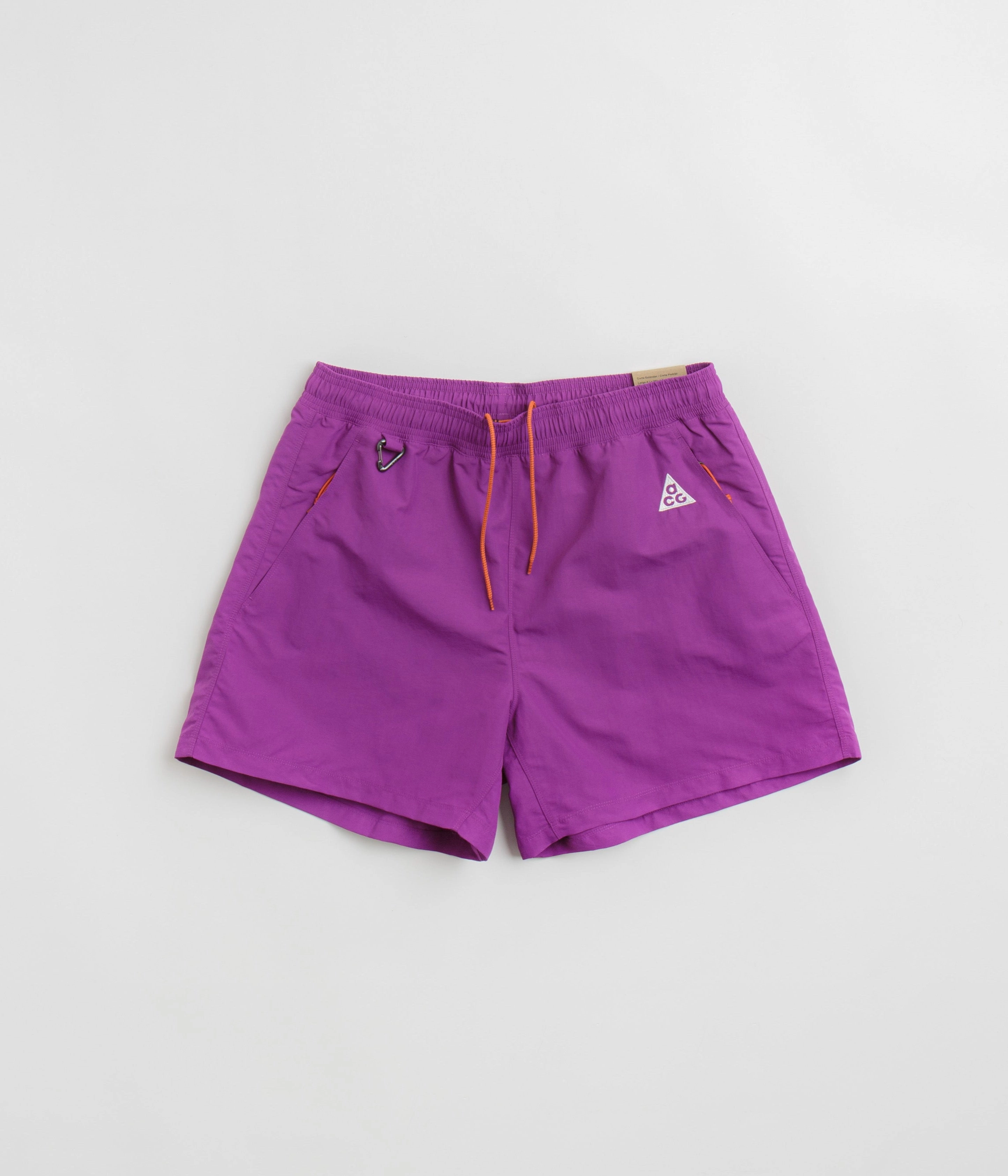 Nike ACG Reservoir Goat Shorts - Bold Berry / Safety Orange / Summit White No Pressure Durable Hem Finishing