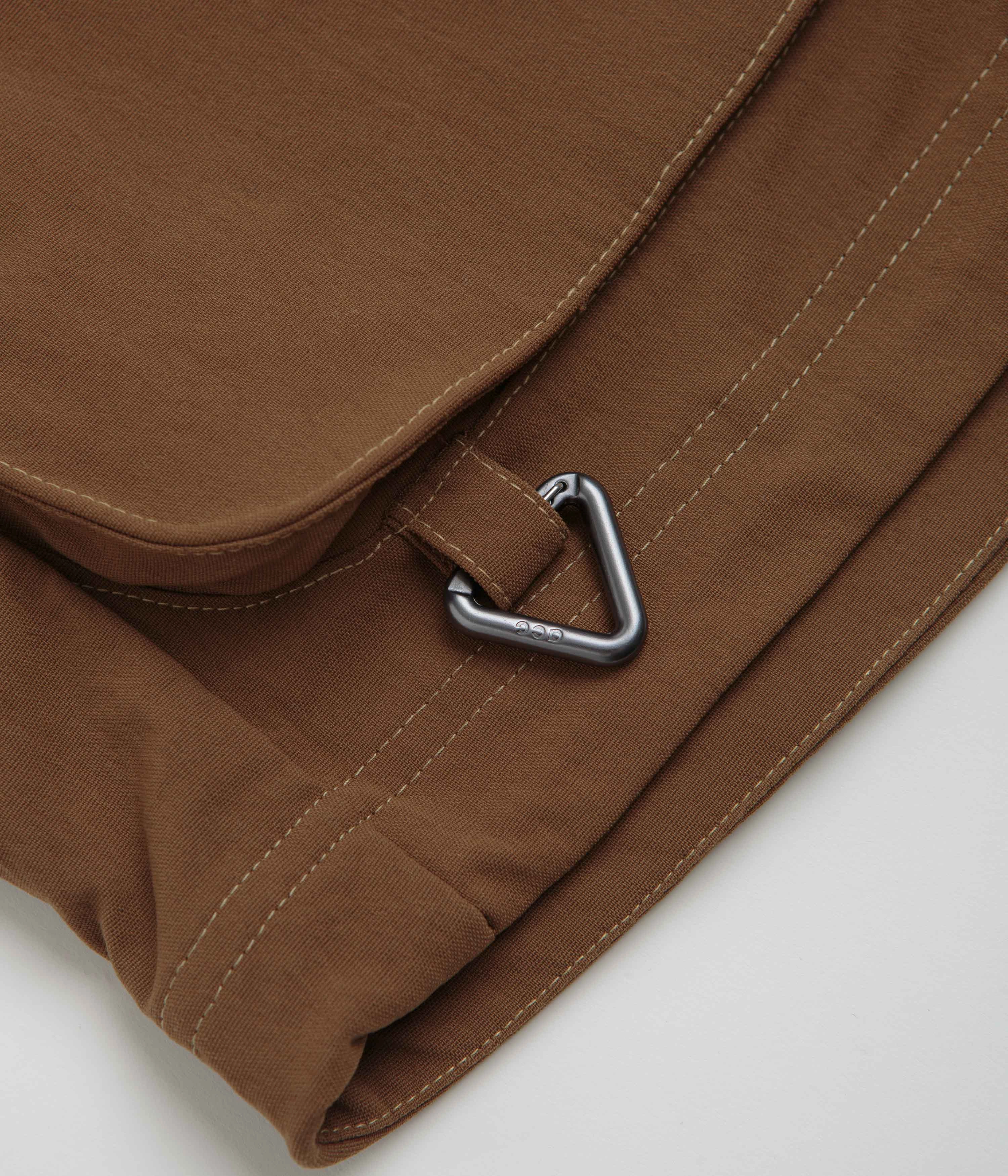 Survival Use CompressionPackableFabric Nike ACG Smith Summit Jacket - Mosswood Brown / Light Khaki / Summit White