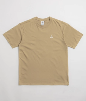 Nike ACG Tri Logo T-Shirt - Parachute Beige Odor Resistant Treatment Spring Wear