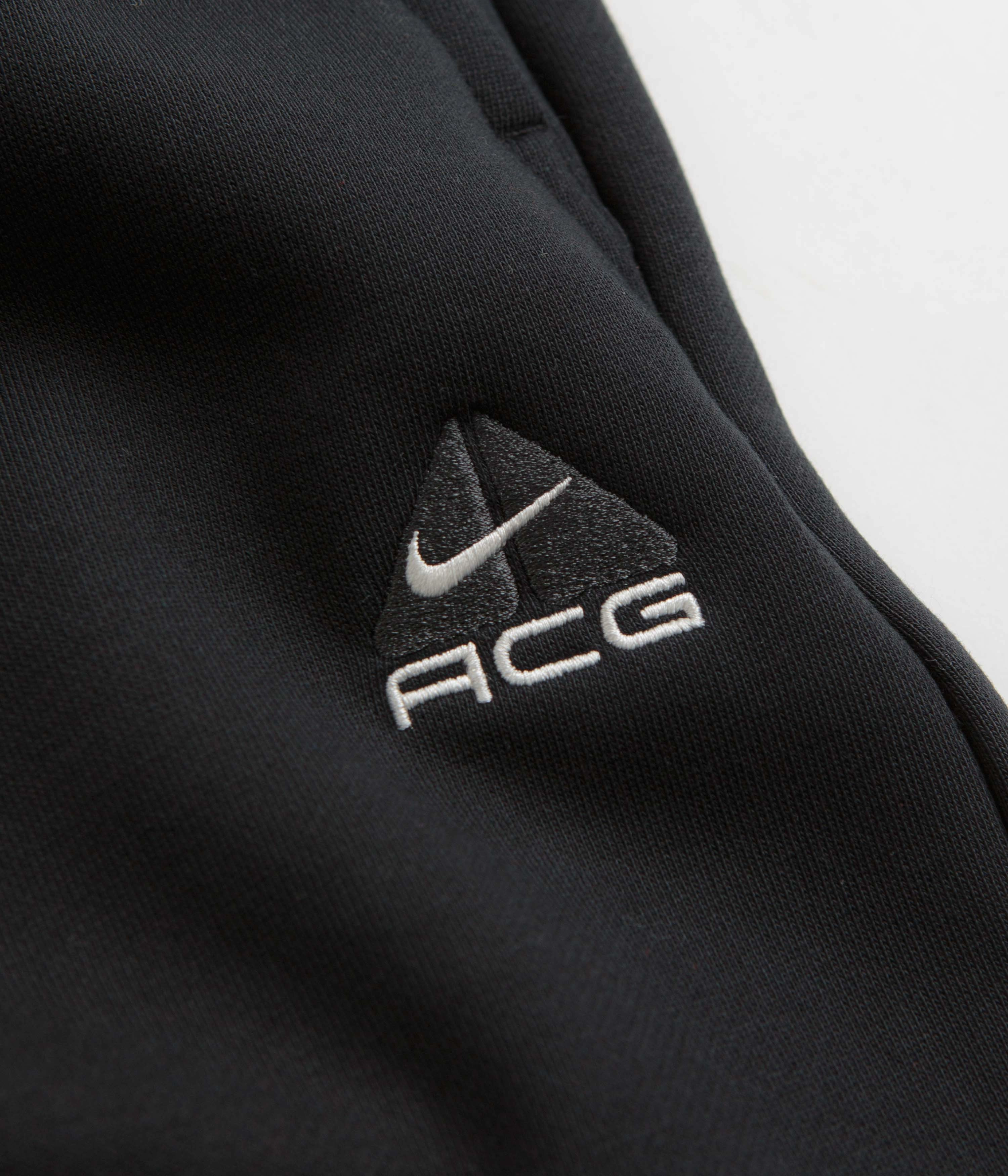 Nike ACG Tuff Fleece Lungs Pants - Black / Anthracite / Summit White WrinkleFreeFabric Durable Comfort