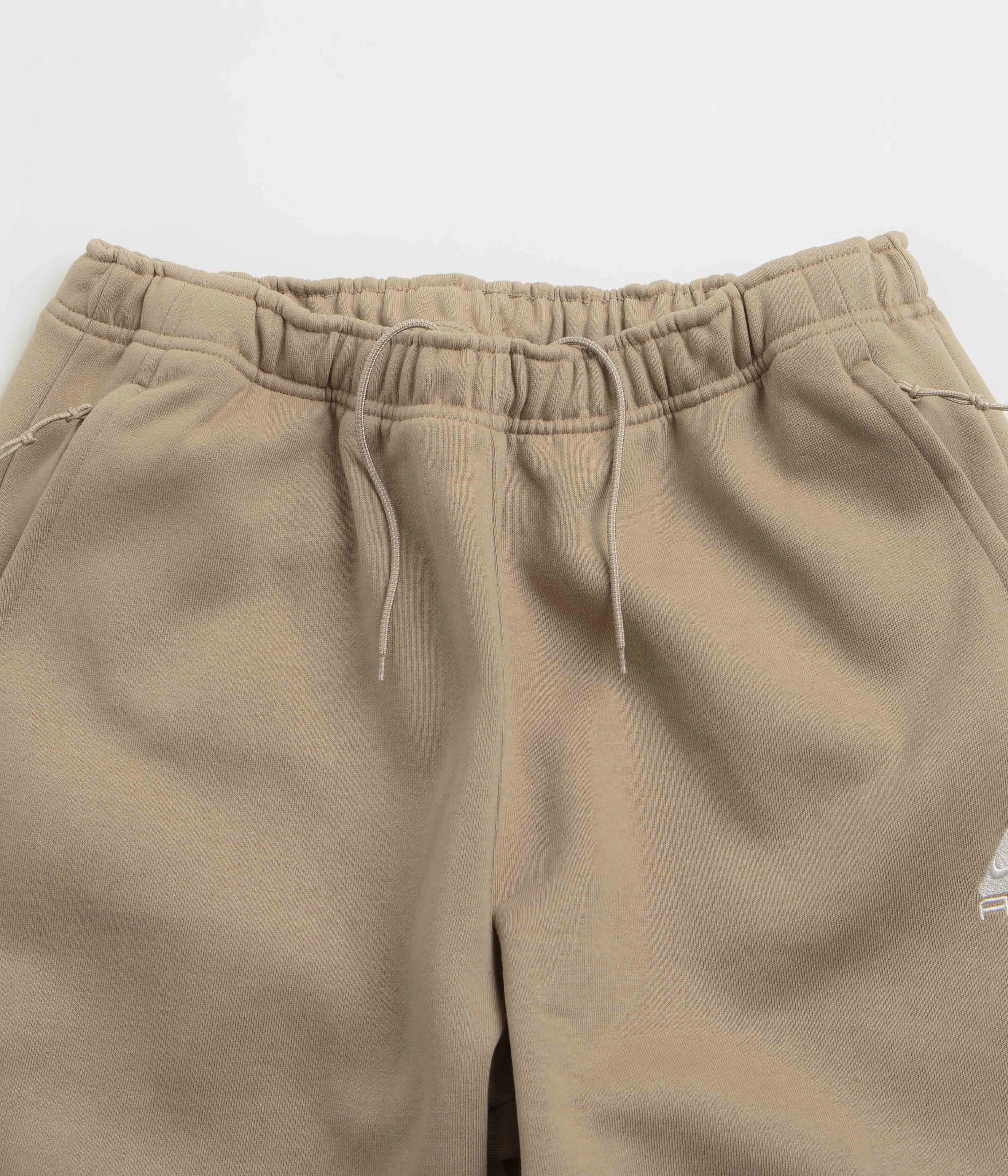 Nike ACG Tuff Fleece Lungs Pants - Khaki / Light Iron Ore / Summit White Travel Wear Wool blend