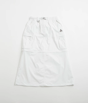 Non-Binding Fit Nike ACG Womens Smith Summit Zip-Off Skirt - Summit White / Black