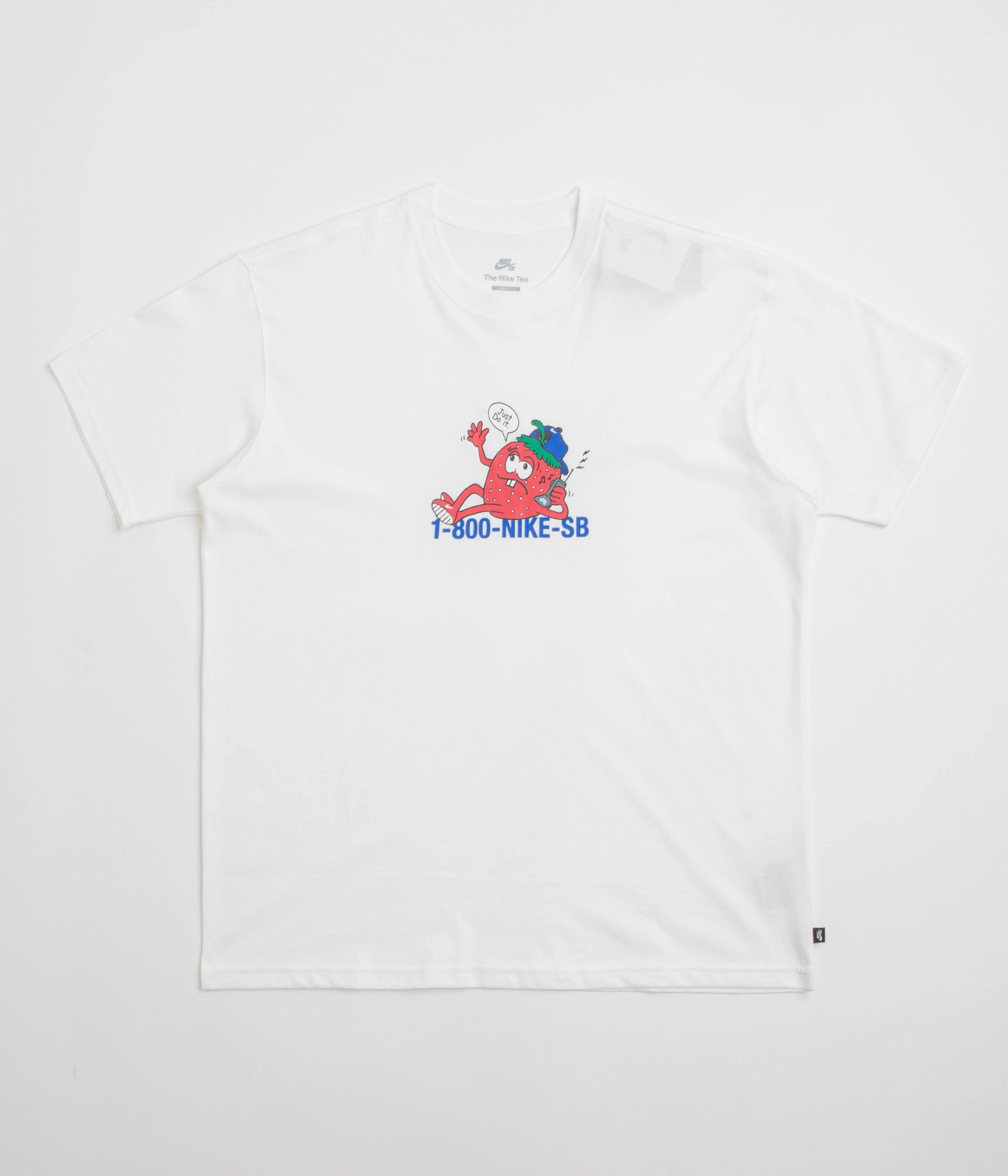 Nike SB Flip Phone T-Shirt - White Weekend Outfit