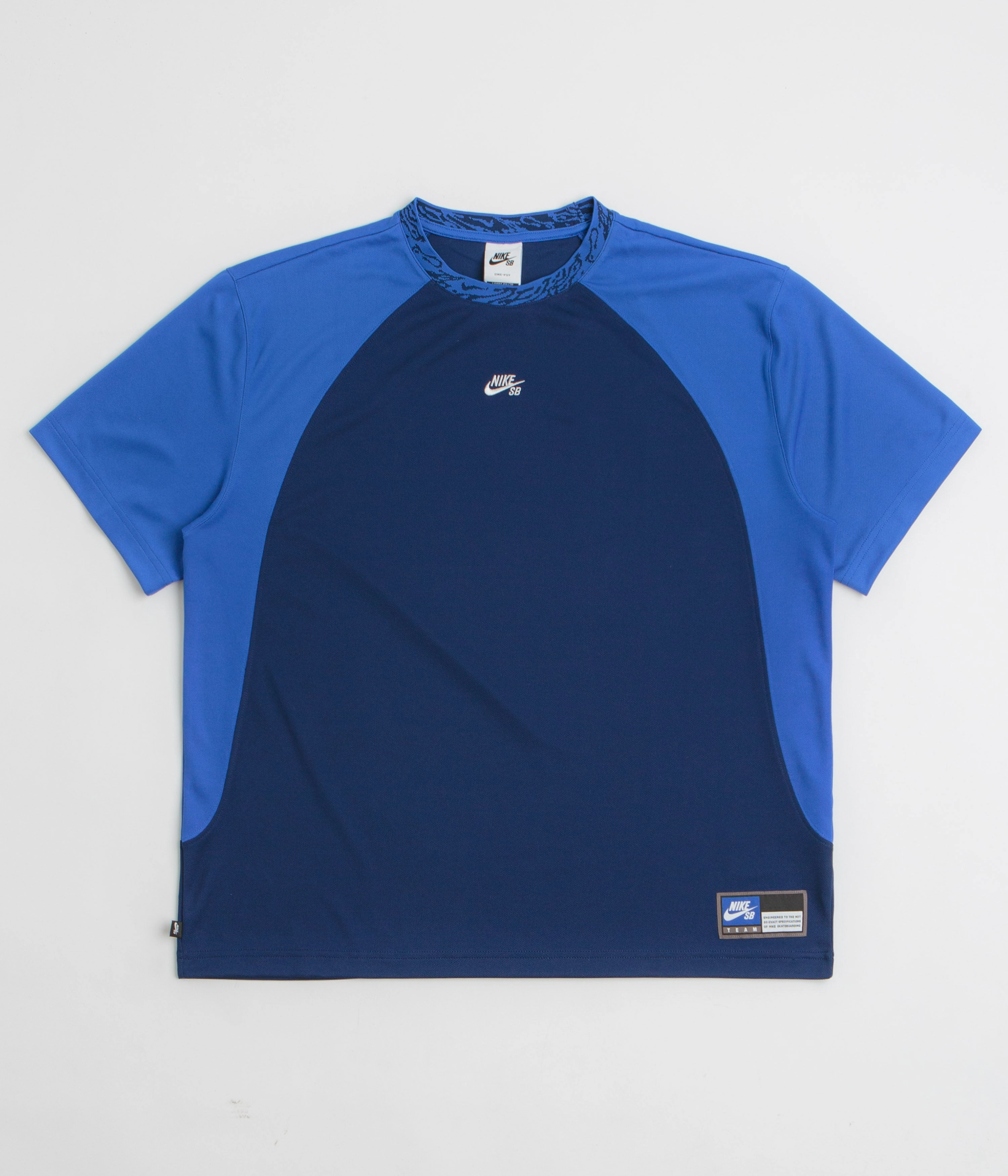 Nike SB Knit Jersey - Blue Void / Game Royal / White Street Trend Look Fashion-Forward