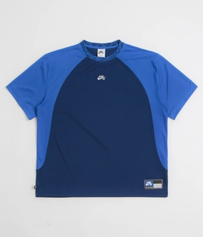 Nike SB Knit Jersey - Blue Void / Game Royal / White Street Trend Look Fashion-Forward