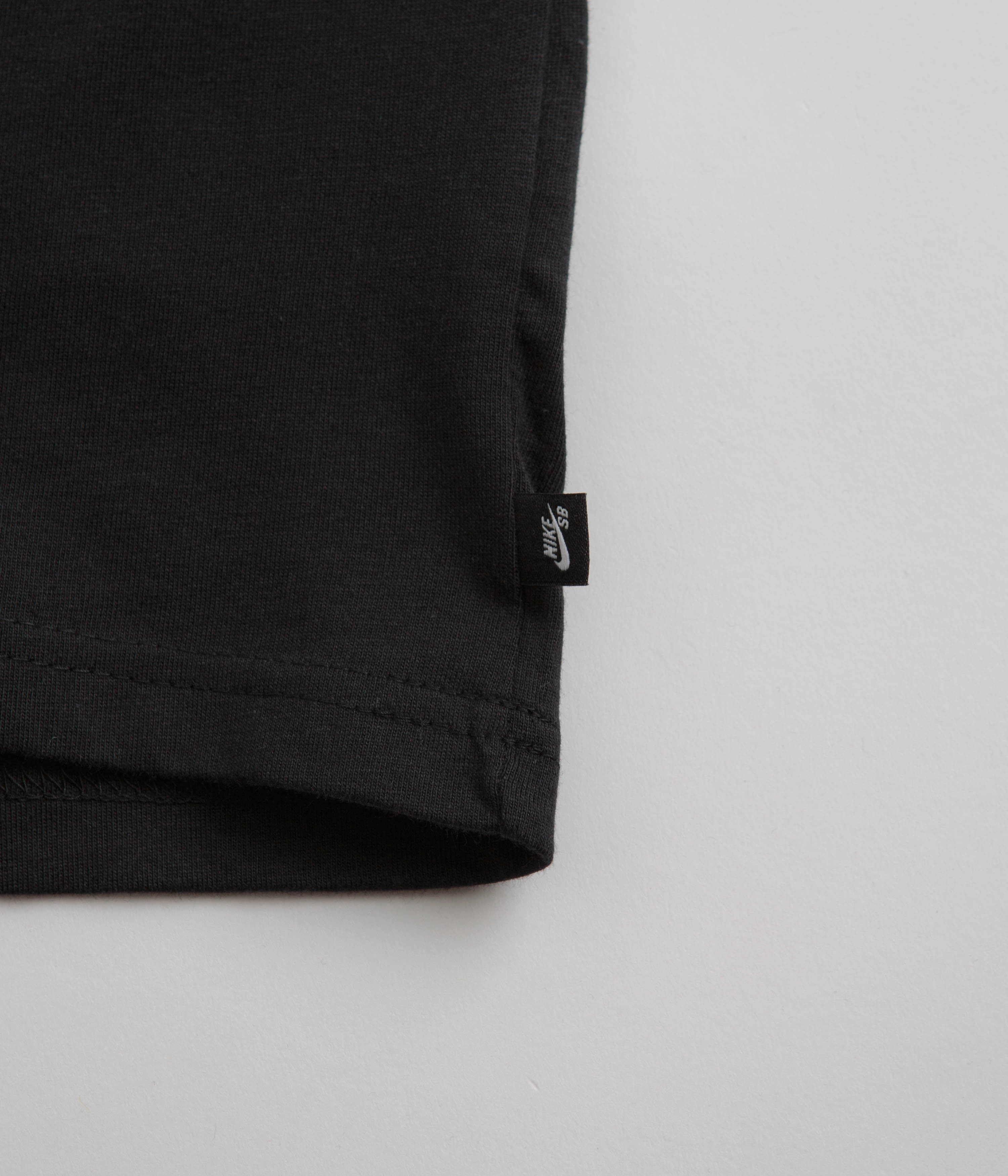 Comfort and style Everyday apparel Nike SB Logo T-Shirt - Black / Black / White