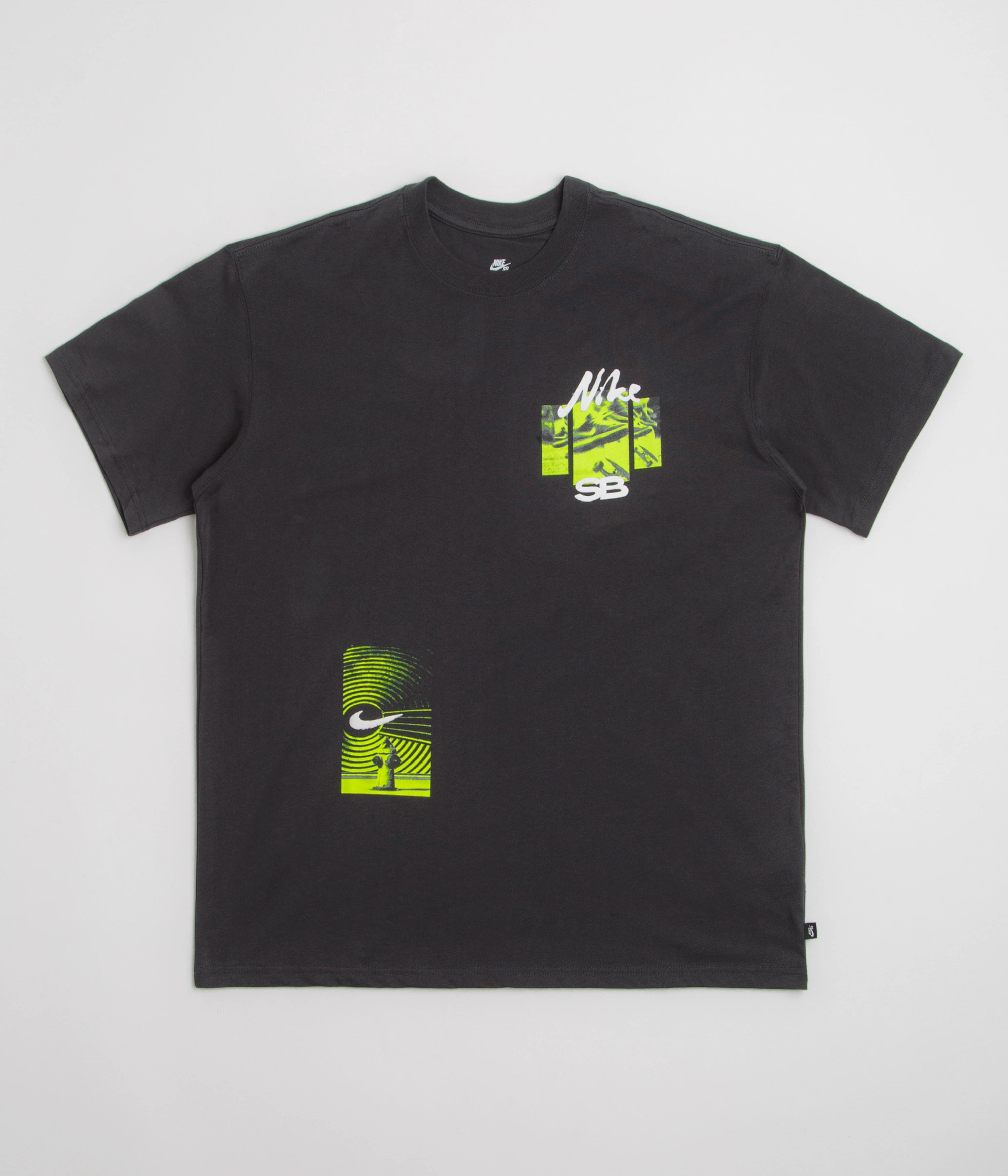 Nike SB Photo T-Shirt - Off Noir Anti Perspiration Lining Relaxed Comfort Look