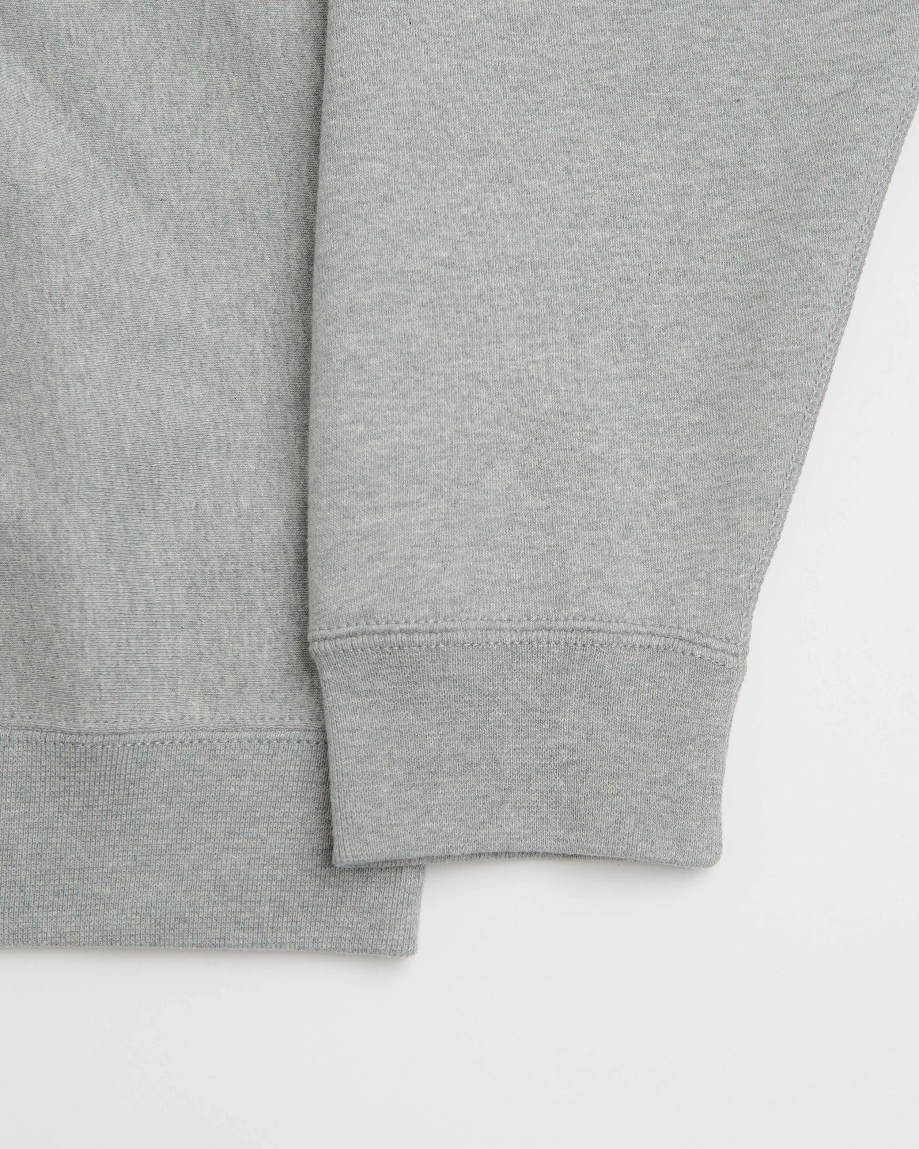 Nike Solo Swoosh Crewneck Sweatshirt - Dark Grey Heather / White / White Basic Layering