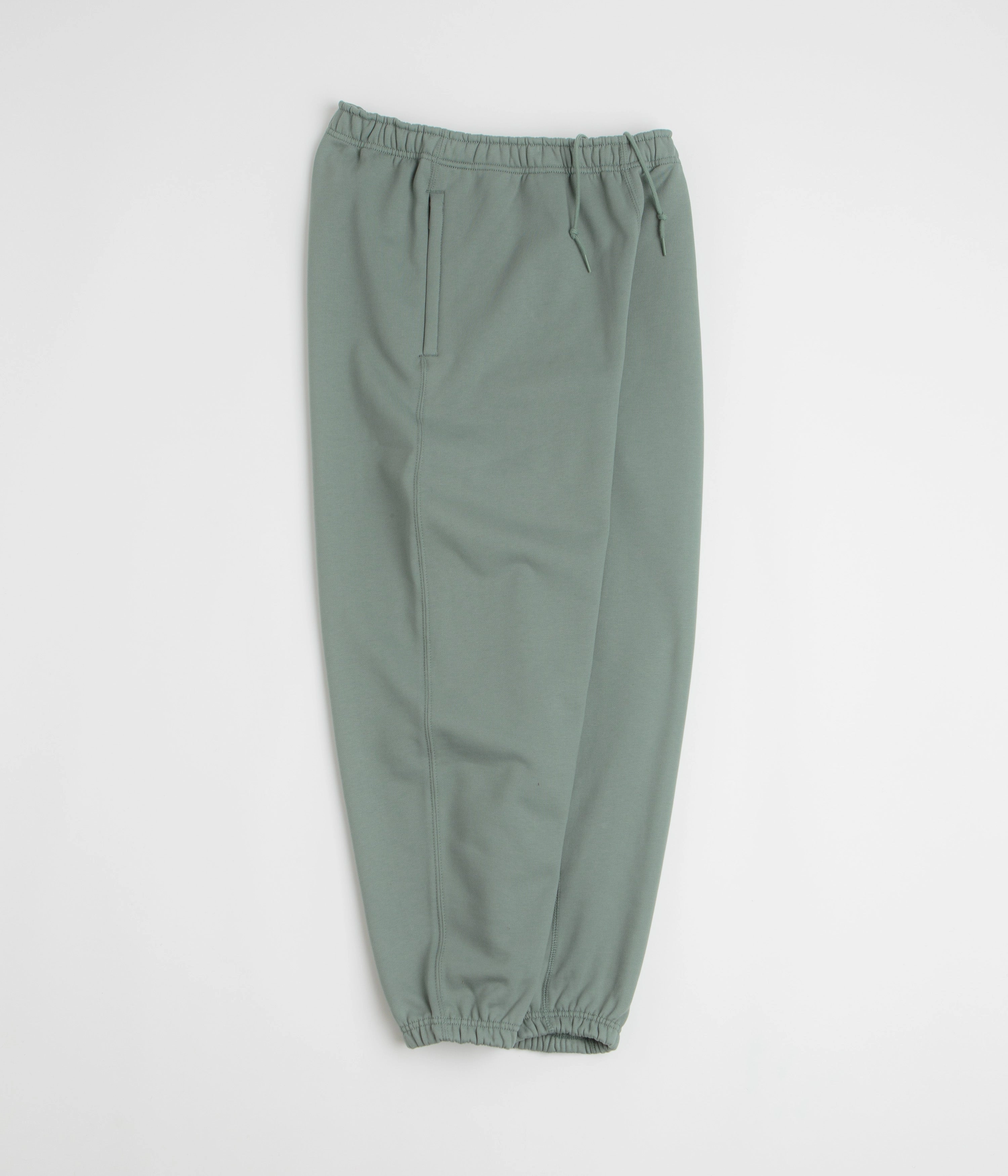 Nike Solo Swoosh Cuffed Sweatpants - Clay Green / Clay Green / White Non Bulk Quick Access Zippers