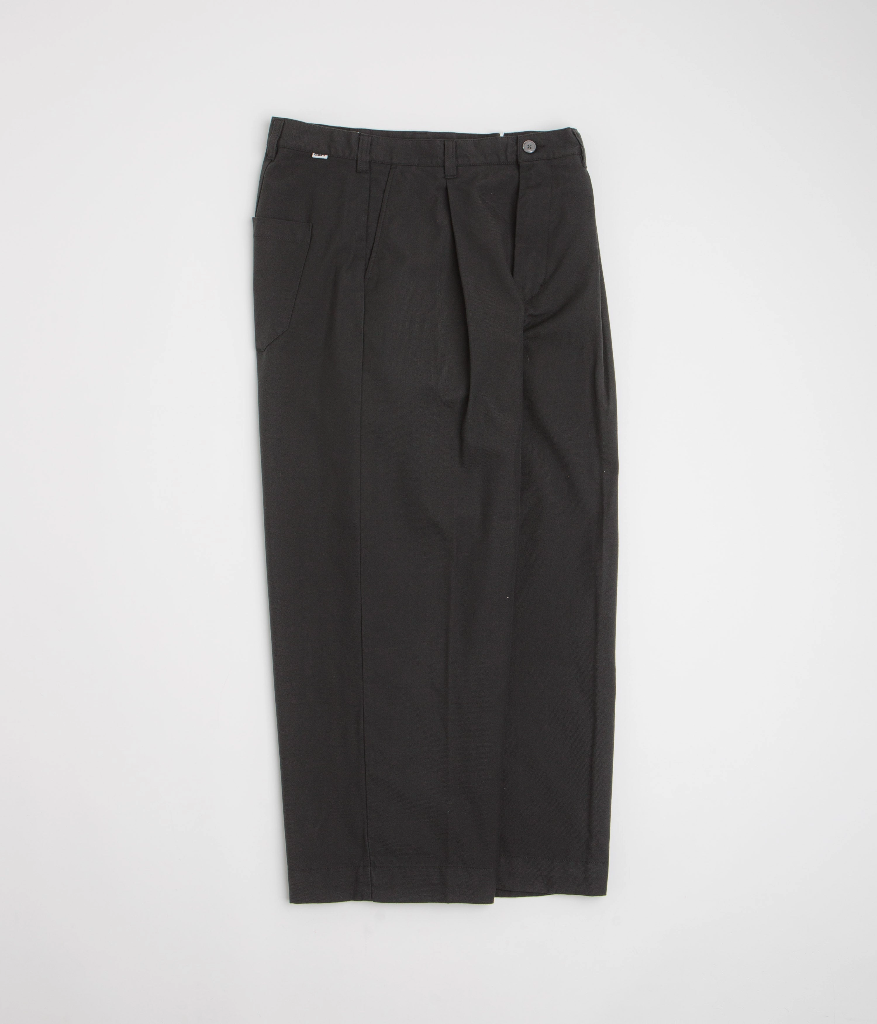 Hip Friendly Pockets Non Restrictive Obey Oliver Pleated Pants - Pirate Black