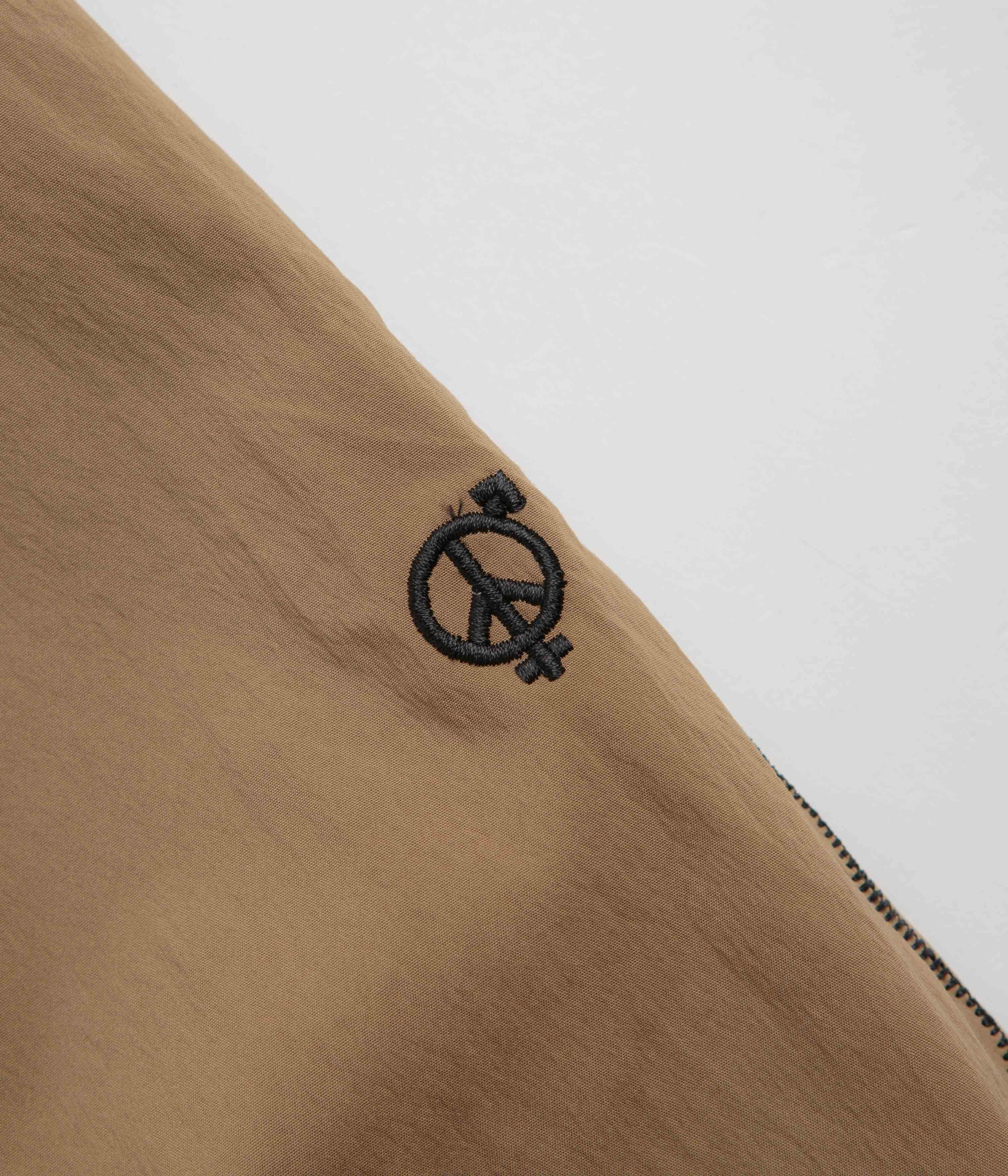 Soft Comfort Sexhippies Welders Stitch Easy Pants - Light Brown / Black