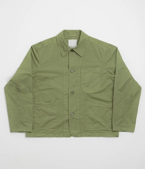 YMC Construction Jacket - Green Thermo Regulating Fabric