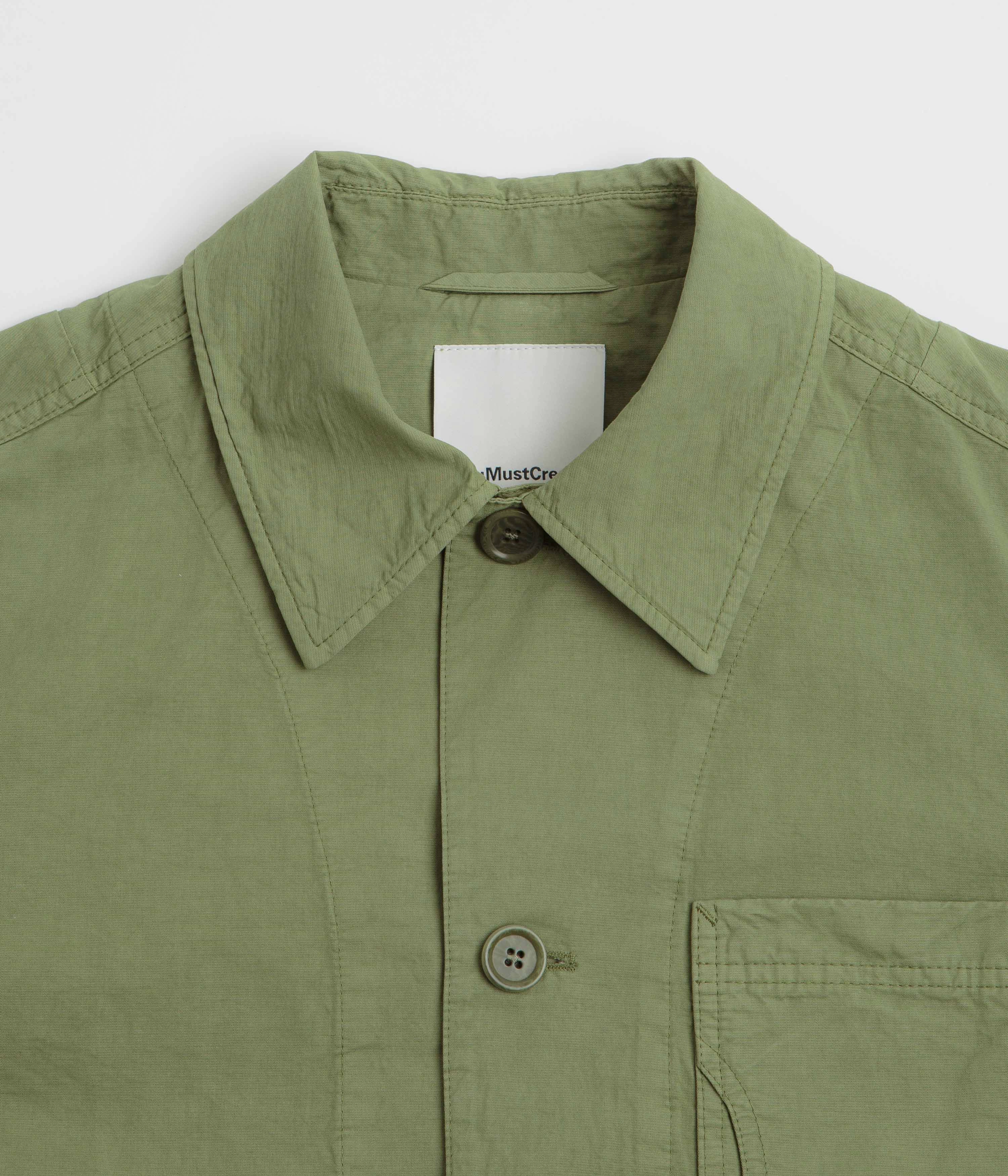 SeamSealed Edges AirflowVents YMC Construction Jacket - Green