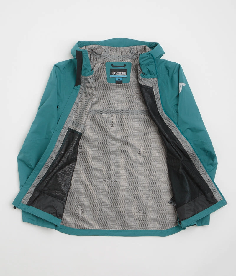 Columbia Ampli-Dry II Shell Jacket - River Blue Double Stitch Seams