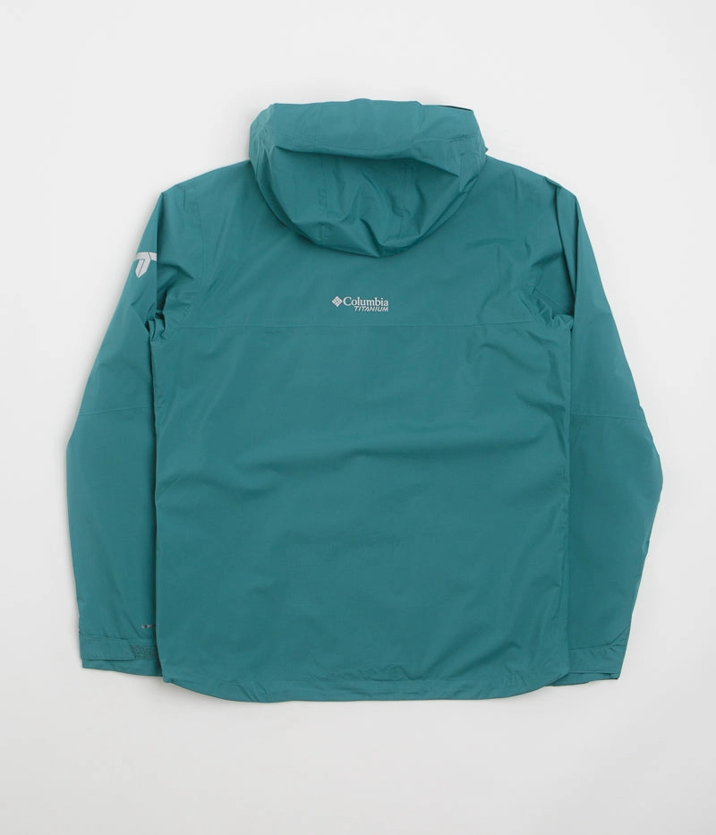 Columbia Ampli-Dry II Shell Jacket - River Blue mesh ventilation