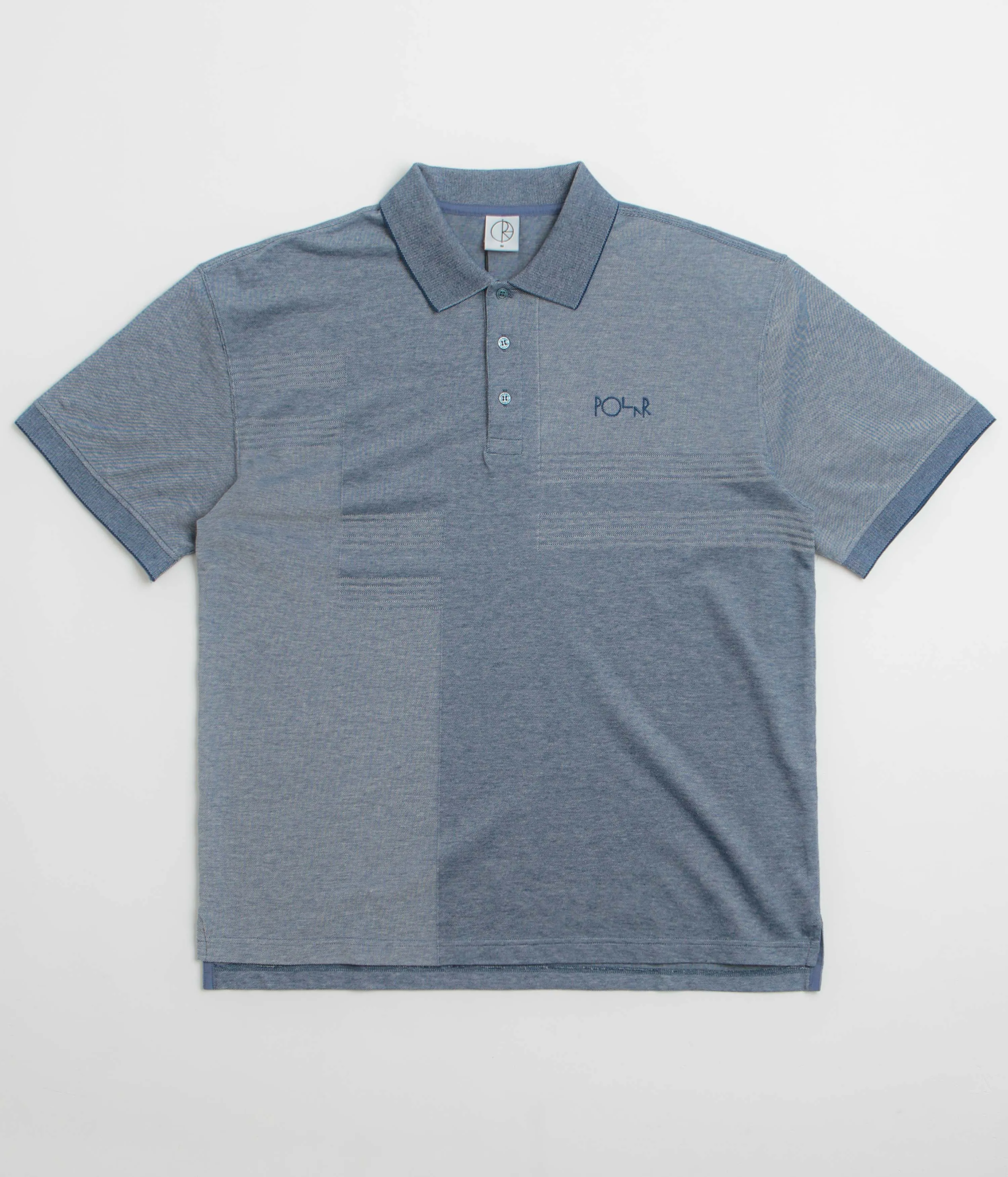 EasyCare Fabric holiday season Polar Pique Surf Polo Shirt - Heather Blue