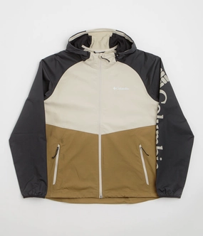 Ergonomic Armhole Cut Columbia Panther Creek II Jacket - Delta / Dark Stone / Black