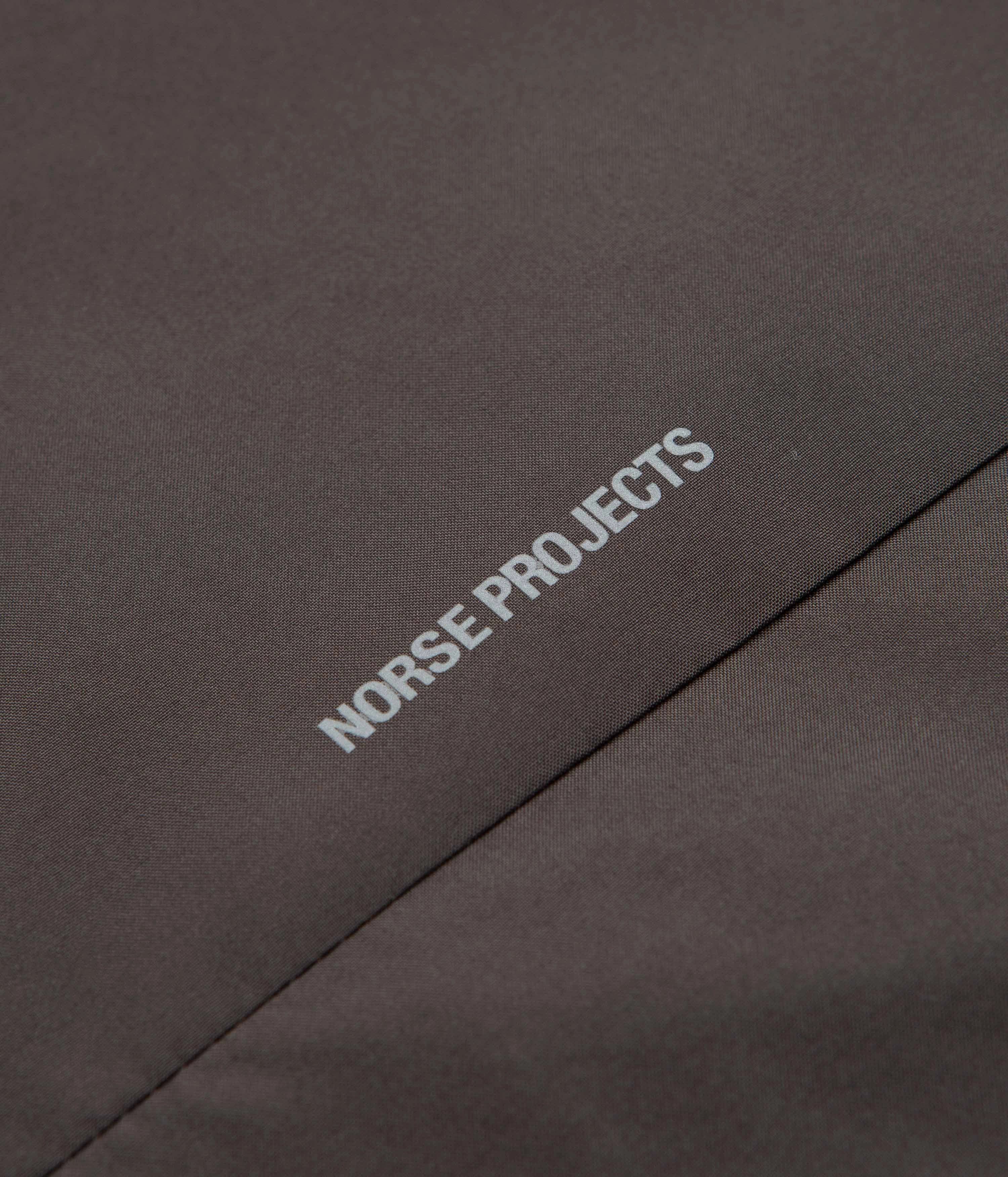 Norse Projects Ryan Gore-Tex Infinium Jacket - Heathland Brown Clean Edge Piece
