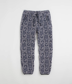 Patagonia Synchilla Pants - Flow: Sunken Blue Straight Leg Polished Look