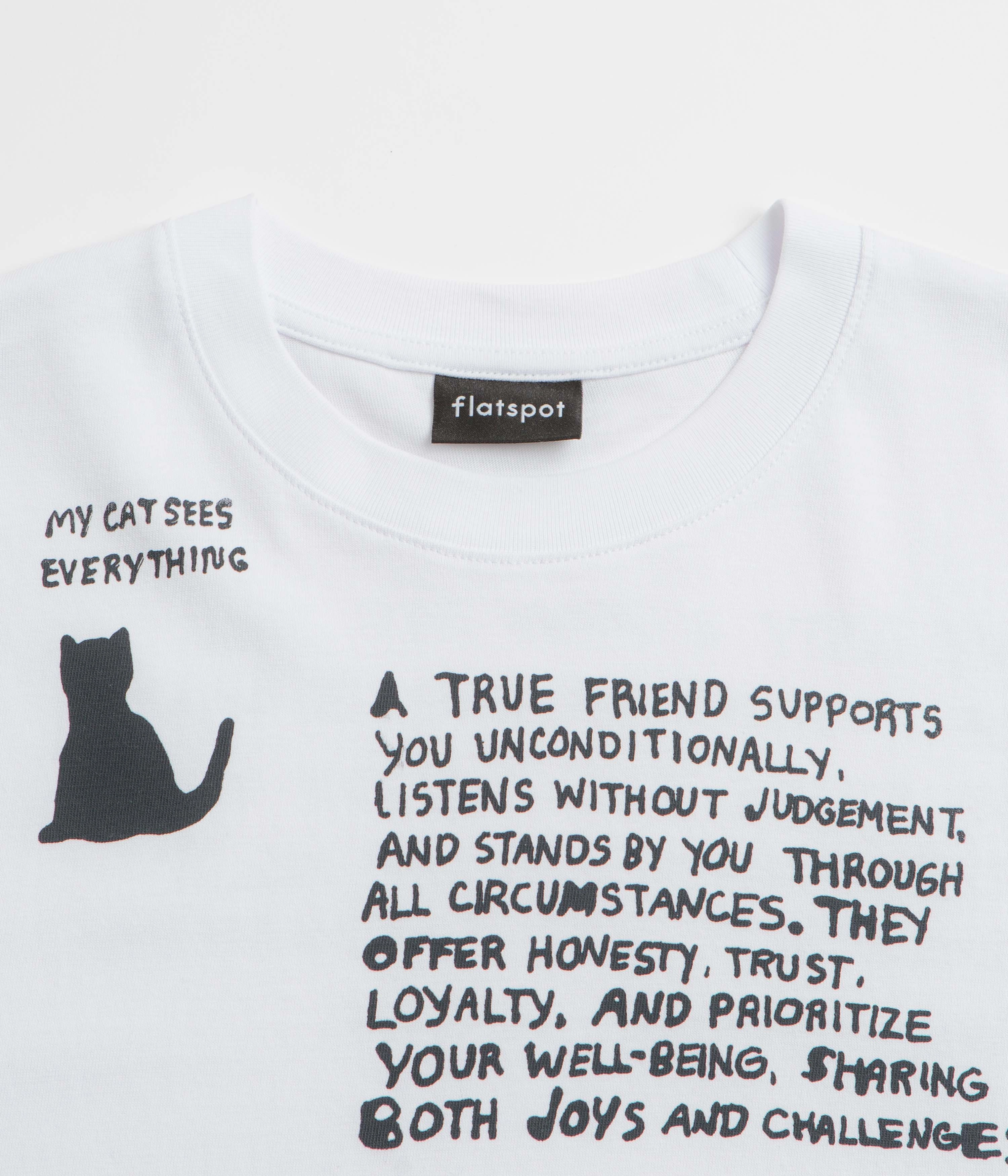 Double Stitched Seams Lace trim flatspot FS Is My Happy Place T-Shirt - White