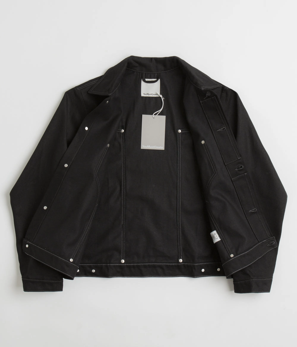 Thermal Insulation Anti Slip Interior YMC Loft Jacket - Black