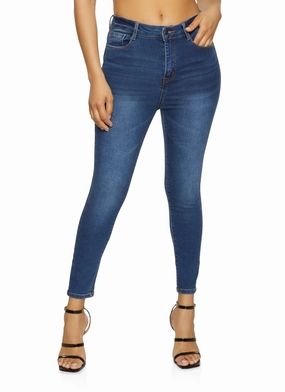 Morning Stroll Music Event Office Wear WAX High Waist Jeans