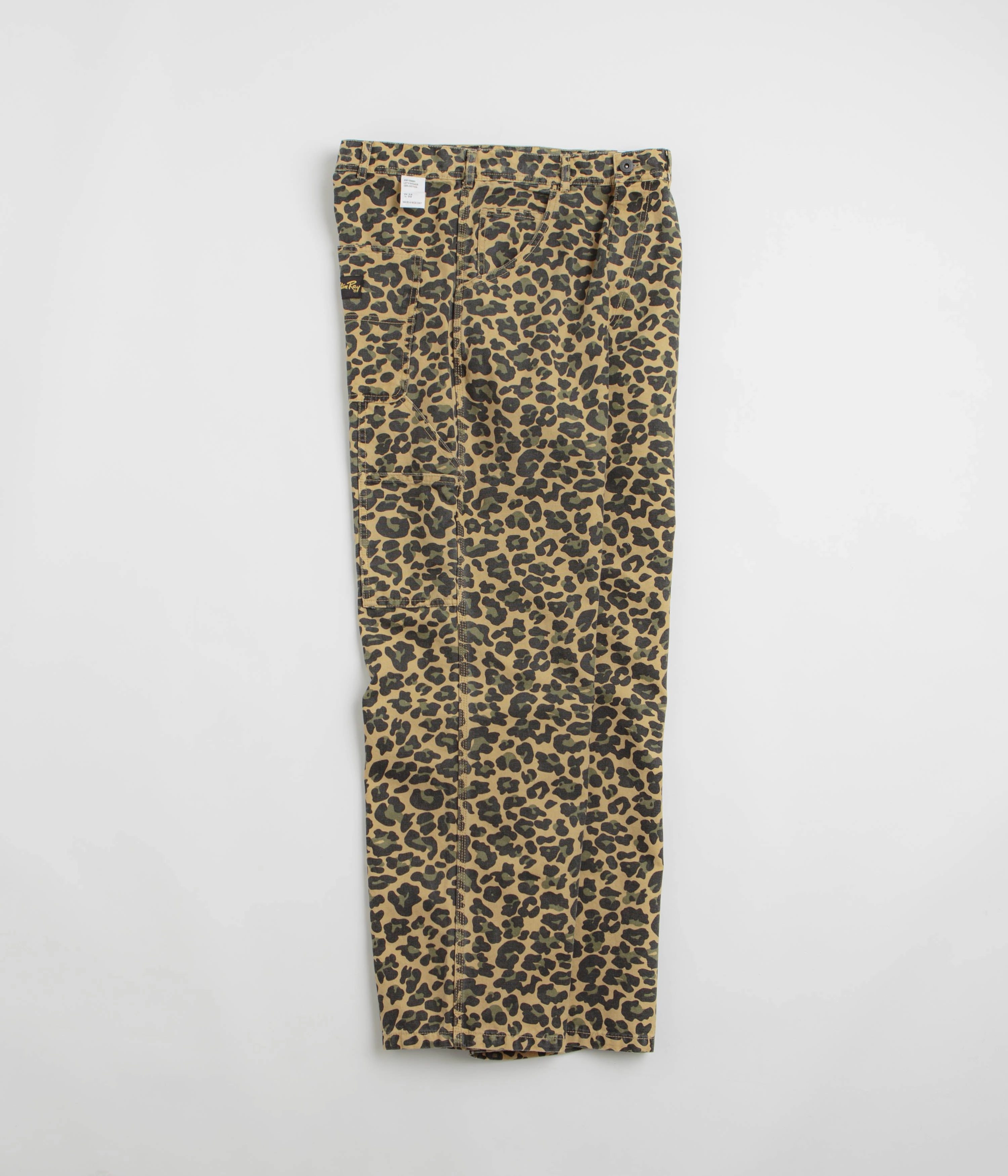 Stan Ray Big Job Painter Pants - Leopard Camo Effortless Comfort Comfy Texture