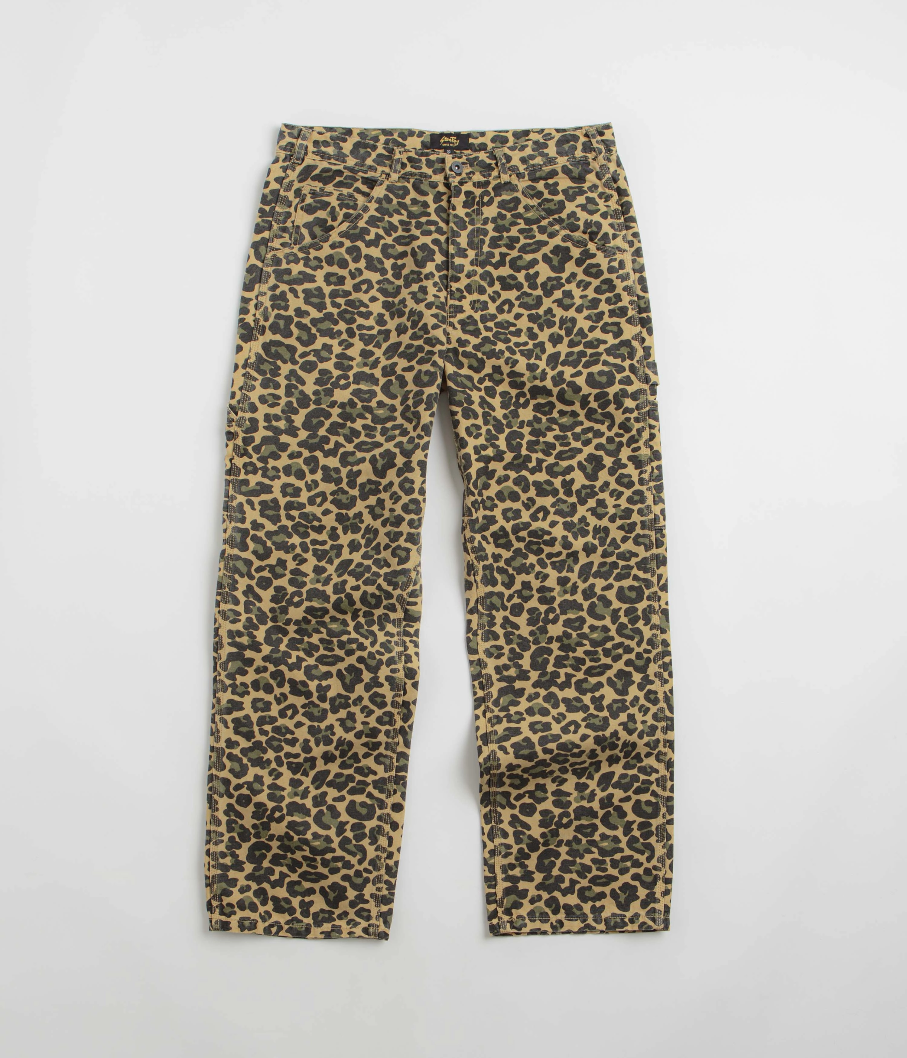 Stan Ray Big Job Painter Pants - Leopard Camo No Gap Waist